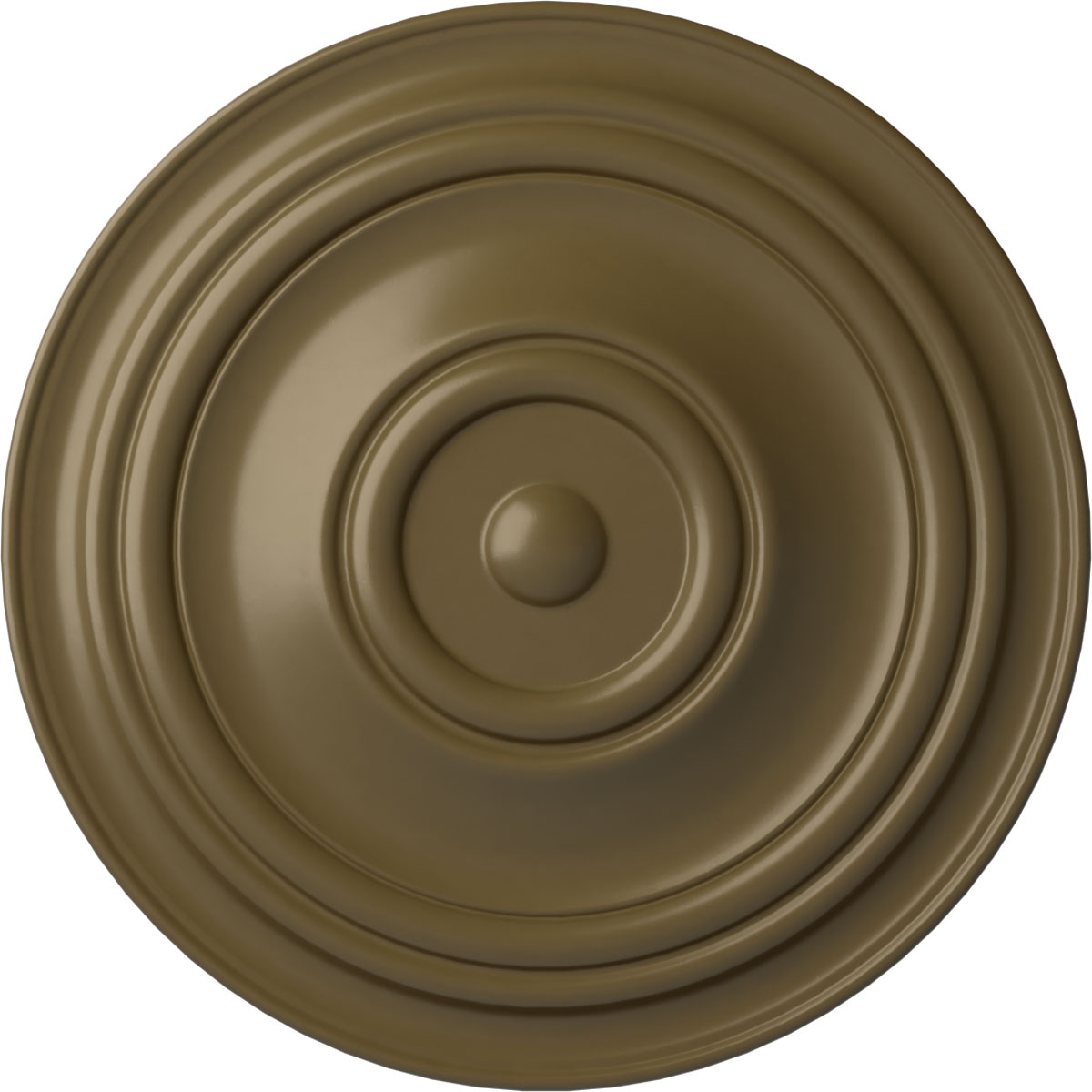 Ekena Millwork CM31TRMMF Traditional 31.5-in W x 31.5-in L Traditional Painted Mississippi Mud Polyurethane Whole Ceiling Medallion