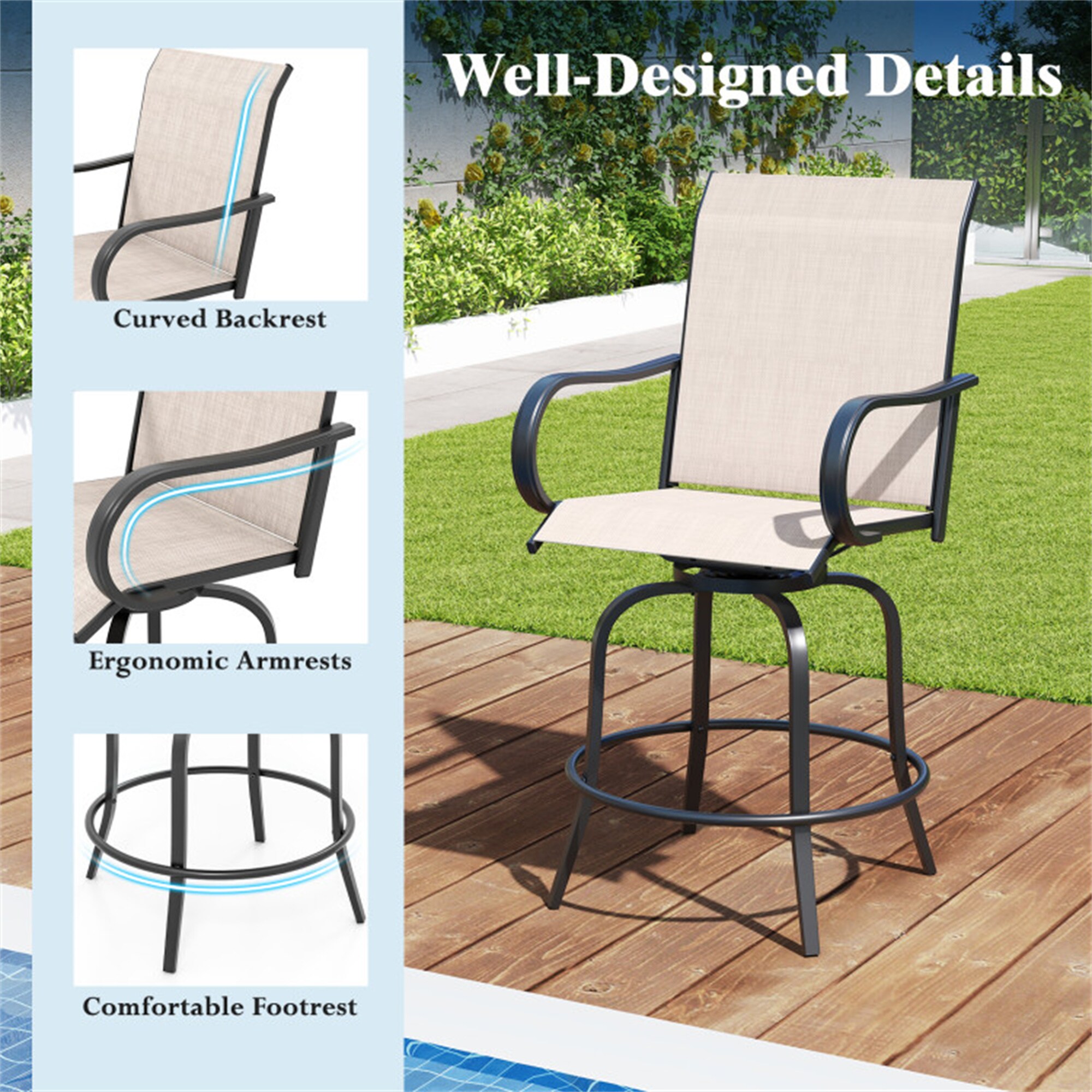BABOOM BOM-924GR-2-CO Patio-Chairs - View #7