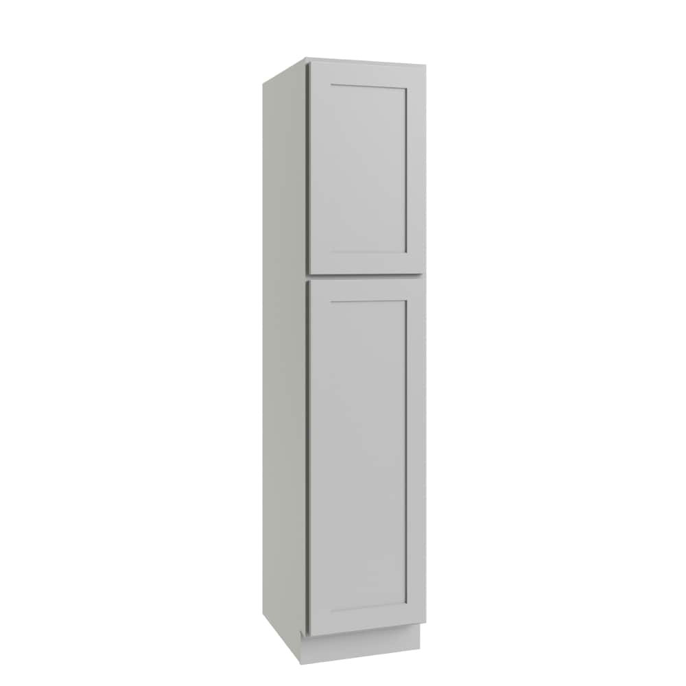 RELIABILT L03-UC1824X84R Parkstone 18-in W x 84-in H Wood Grey Freestanding Utility Storage Cabinet