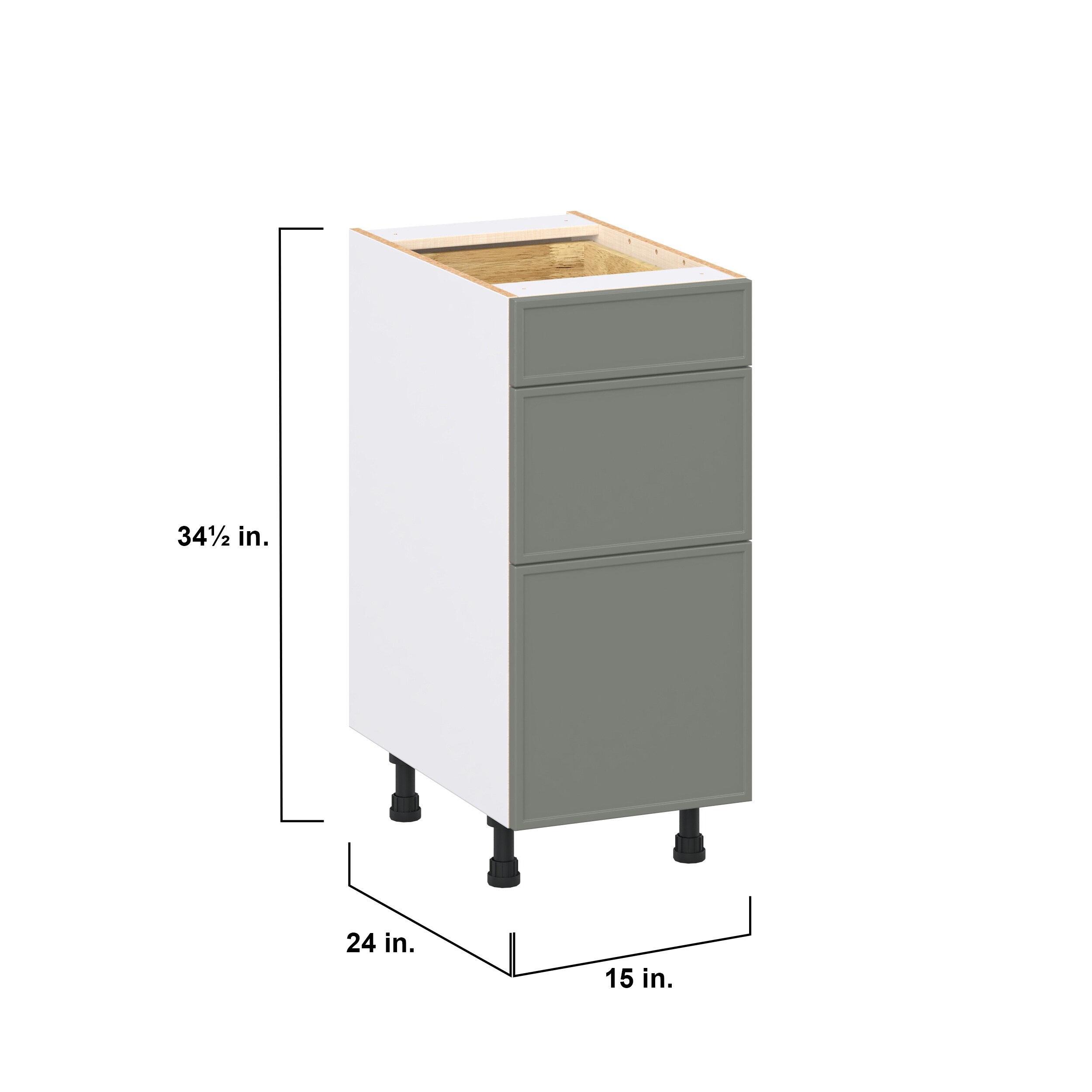 Hugo&Borg DSB3D15WD-CO Cabinets-Kitchen - View #4