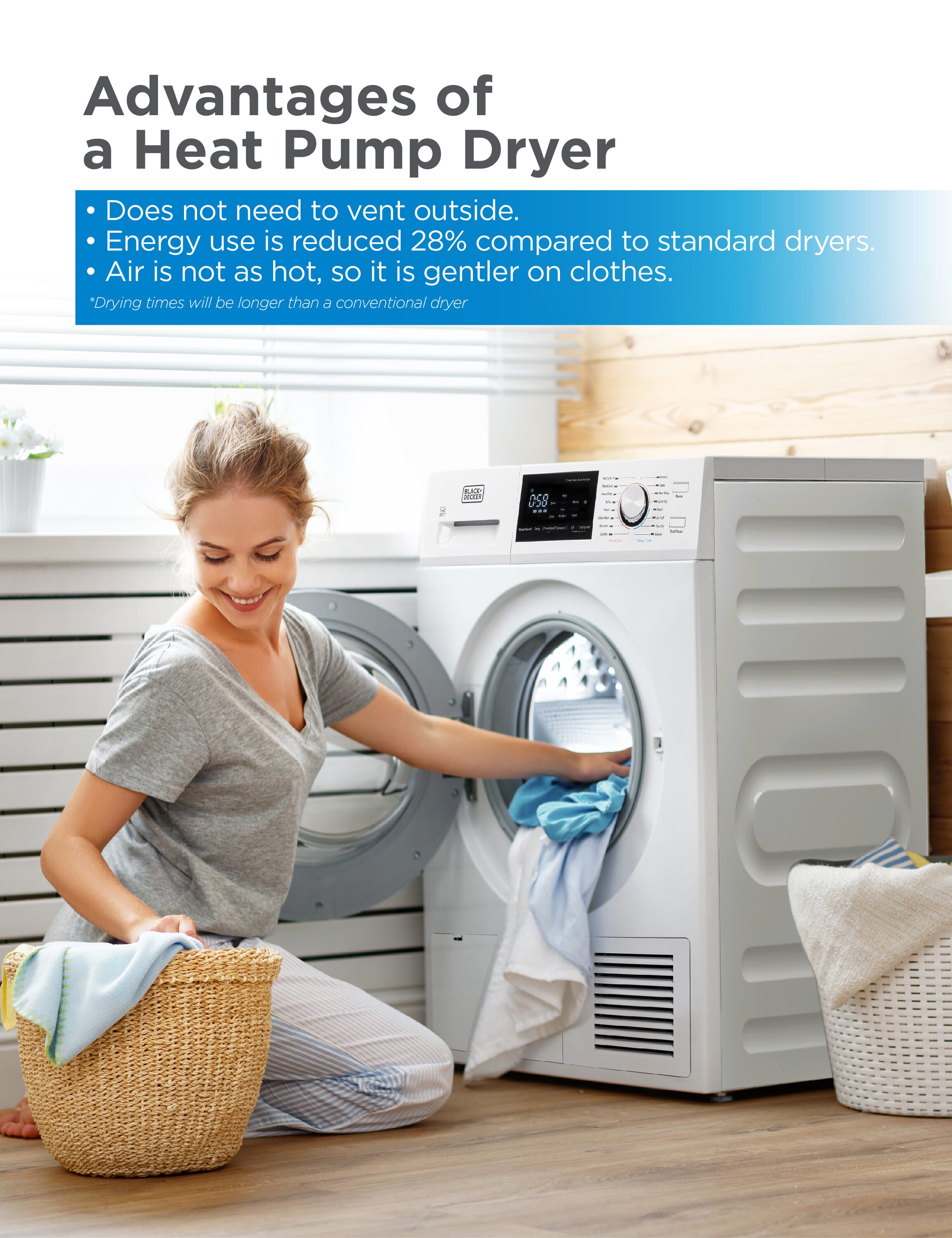 BLACK+DECKER BDFH44M Elec-Dry - View #8