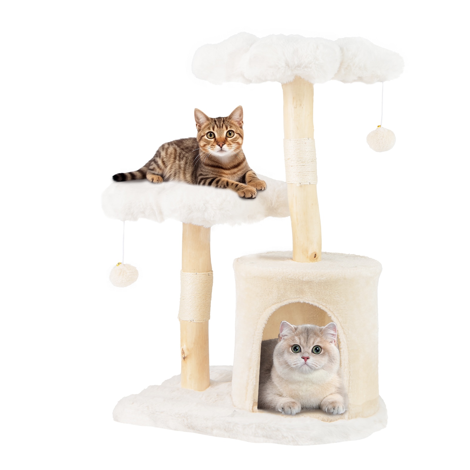 Cat Trees & Scratchers Assembled Height (Inches) 32