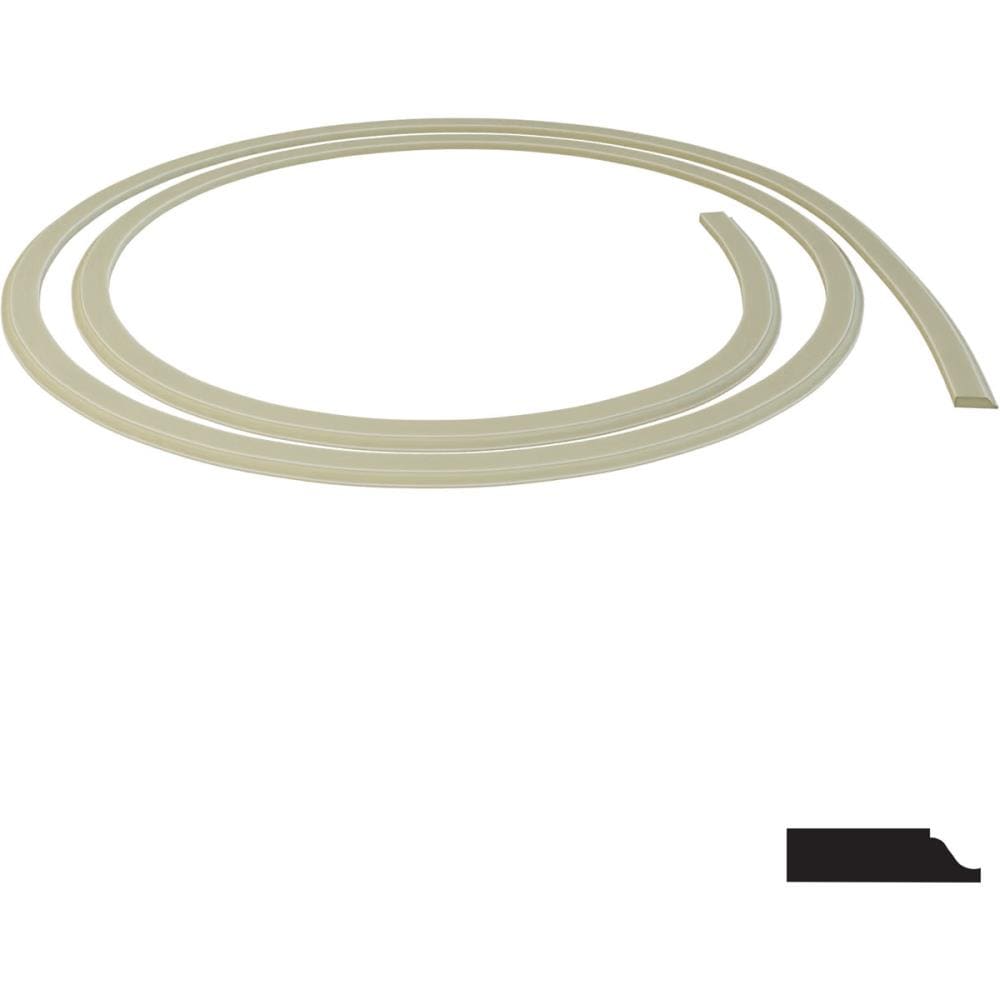 Ekena Millwork MLDFWM936X144 Flexible Moulding 1-3/8-in x 12-ft Unfinished WM936 Resin