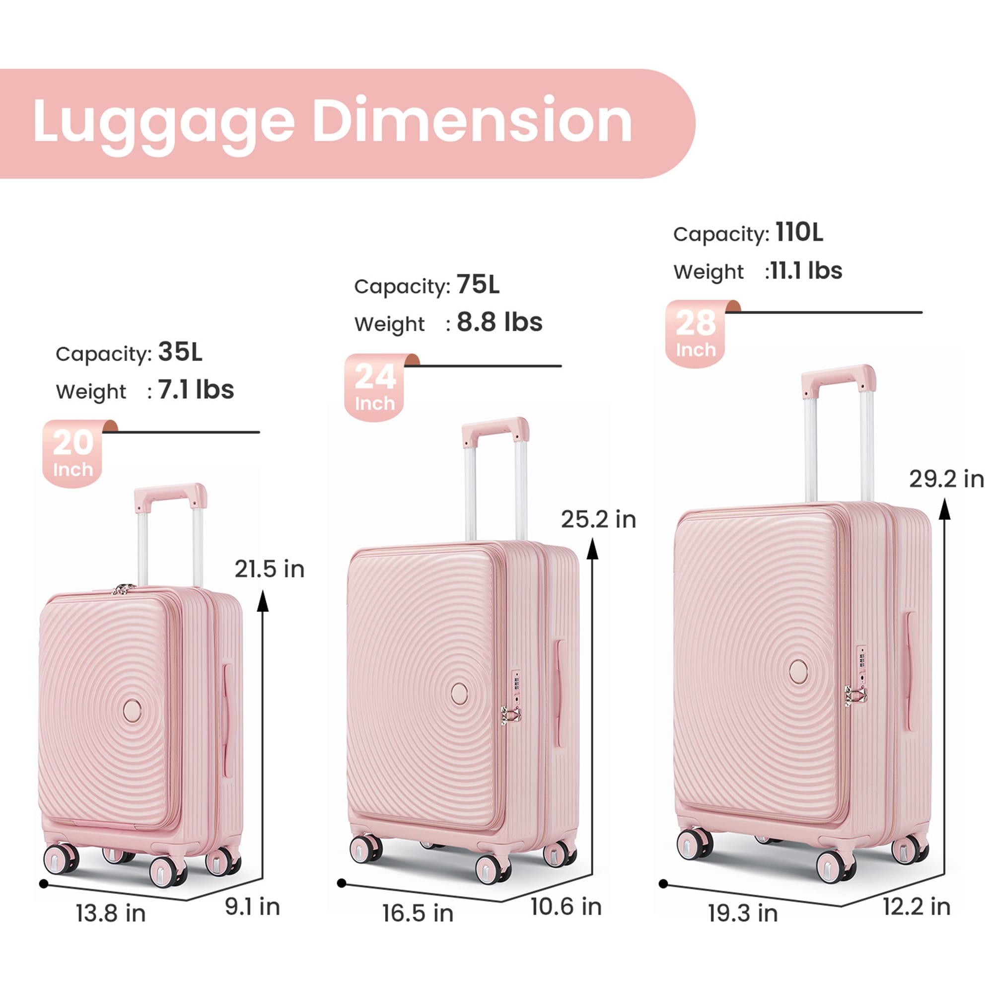 SINOFURN SYD9200003PK Luggage-And-Luggage-Sets - View #4