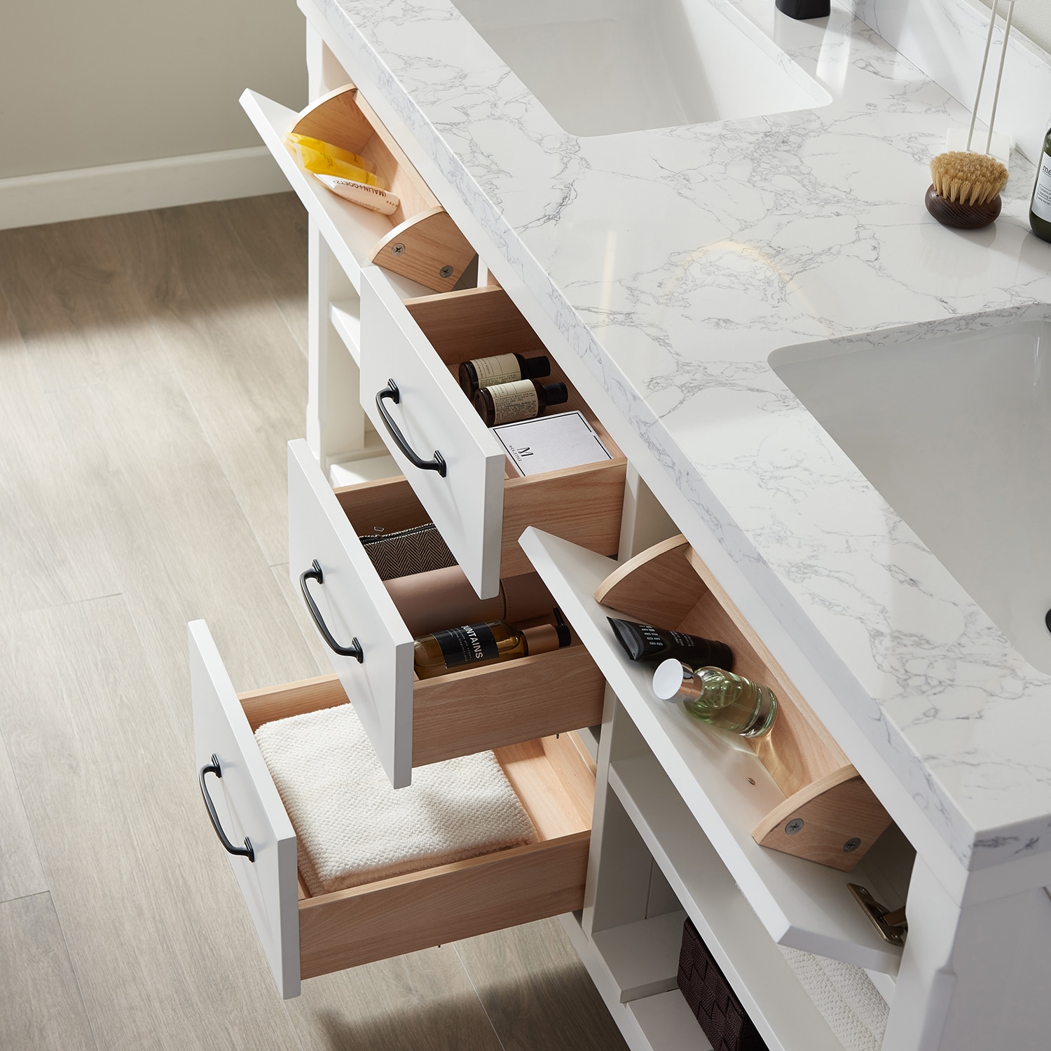 Vinnova 798060-WH-GW Bath-Vanity-Combo - View #4
