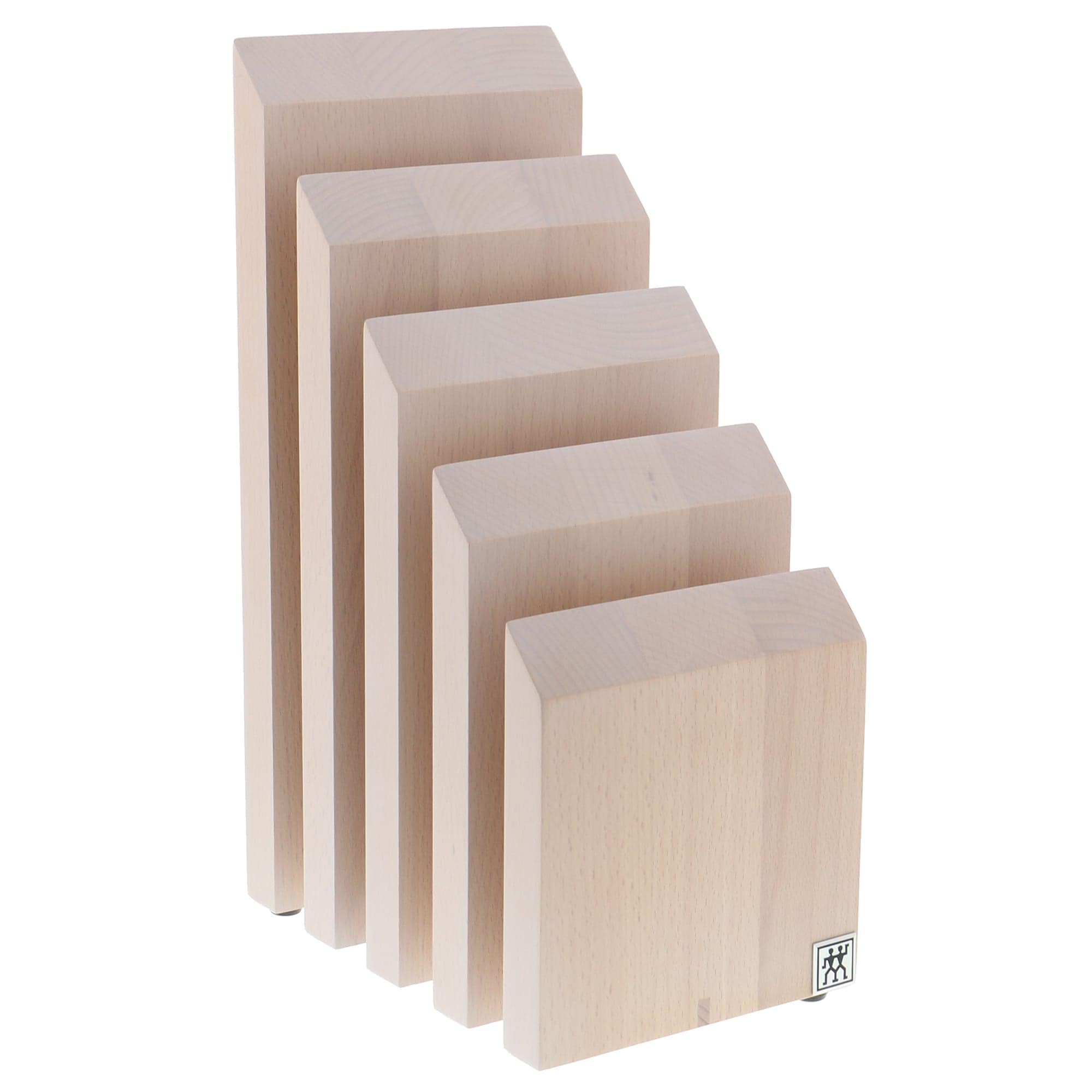 Zwilling  Italian Upright Magnetic Knife Block  WhiteColored Beechwood
