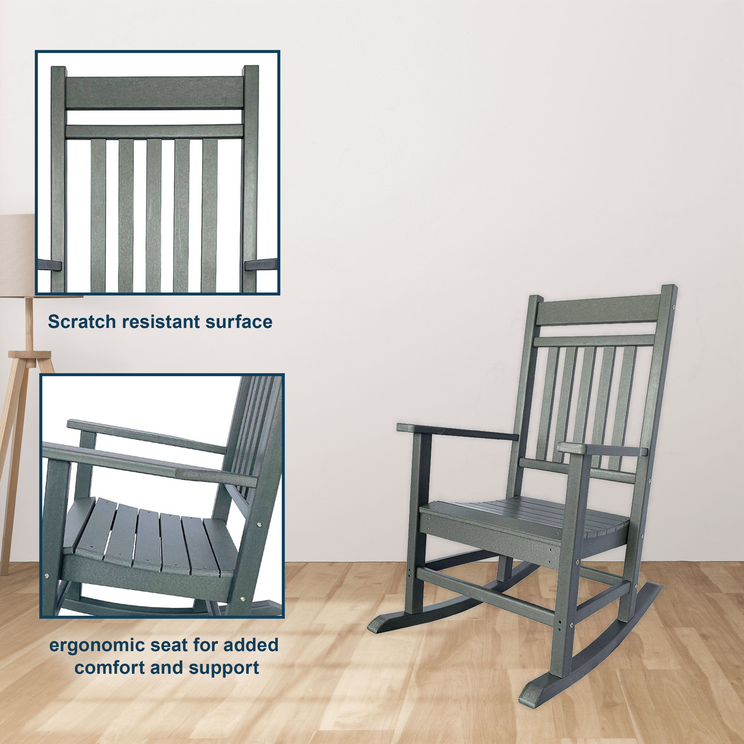 Shine Company 7632GY Patio-Chairs - View #11