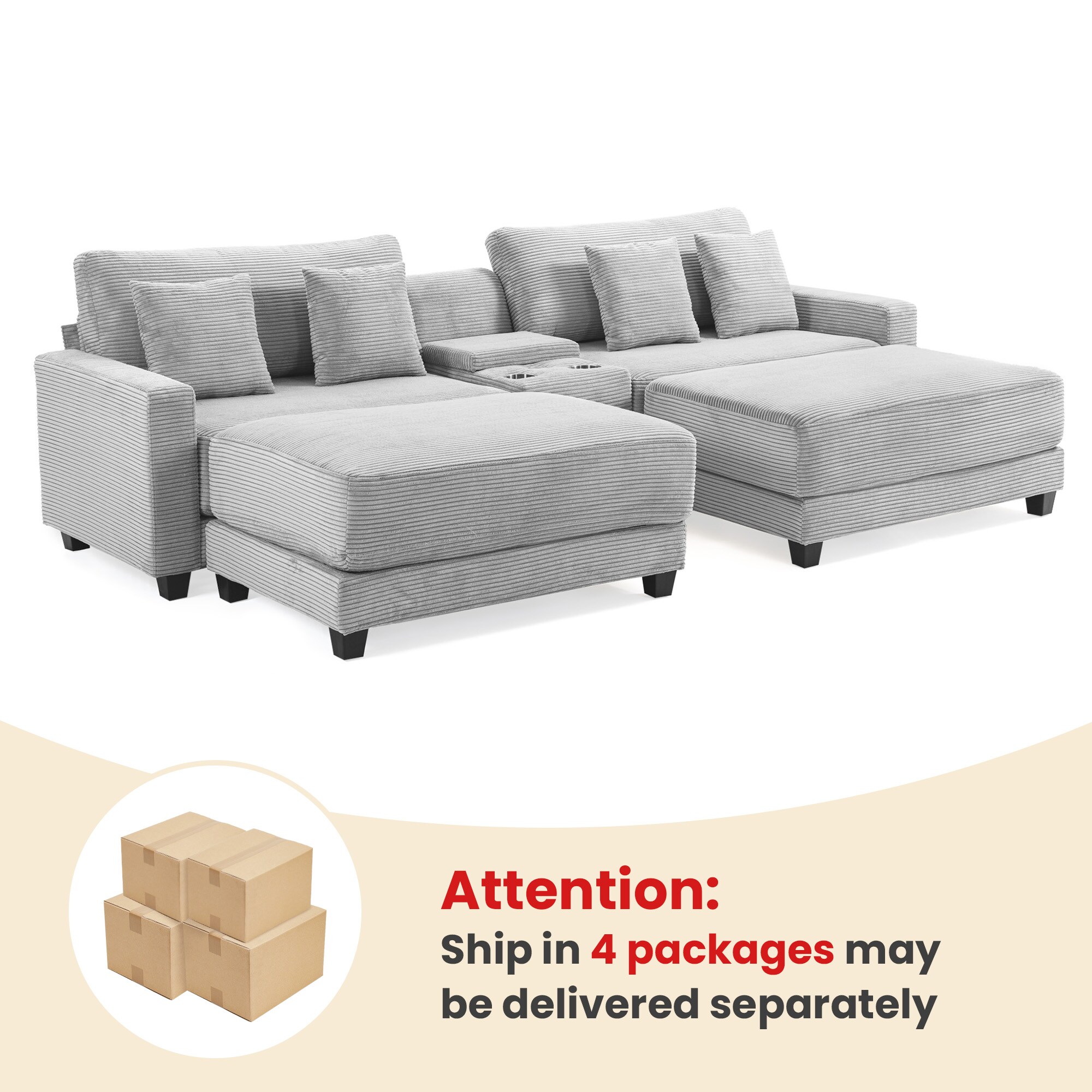 JEAREY JE-XNECWSF-BE Sofas-Loveseats - View #10