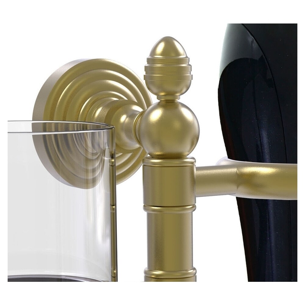 Allied Brass 2-Piece Waverly Place Satin Brass Decorative Bathroom