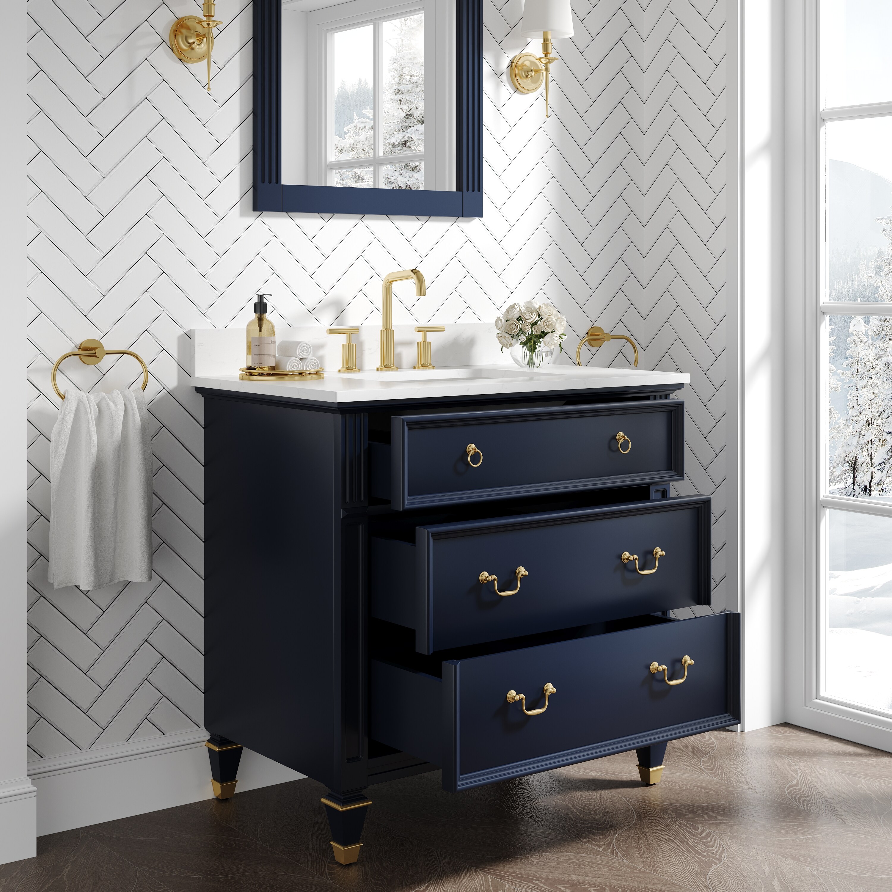 Forclover MF02-36NB Bath-Vanity-Combo - View #8