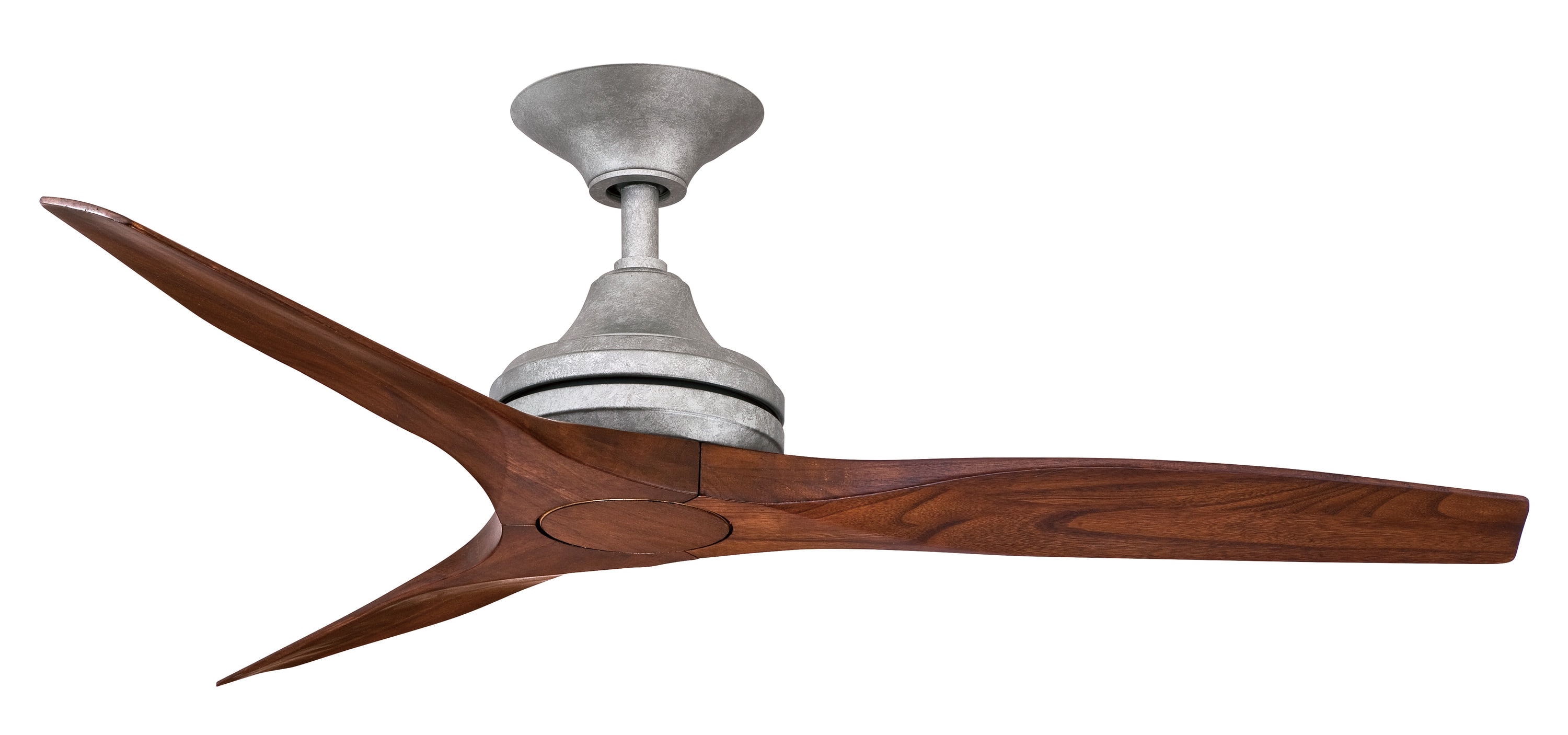 Fanimation Spitfire 48-in Galvanized Indoor/Outdoor Ceiling Fan with Remote (3-Blade)