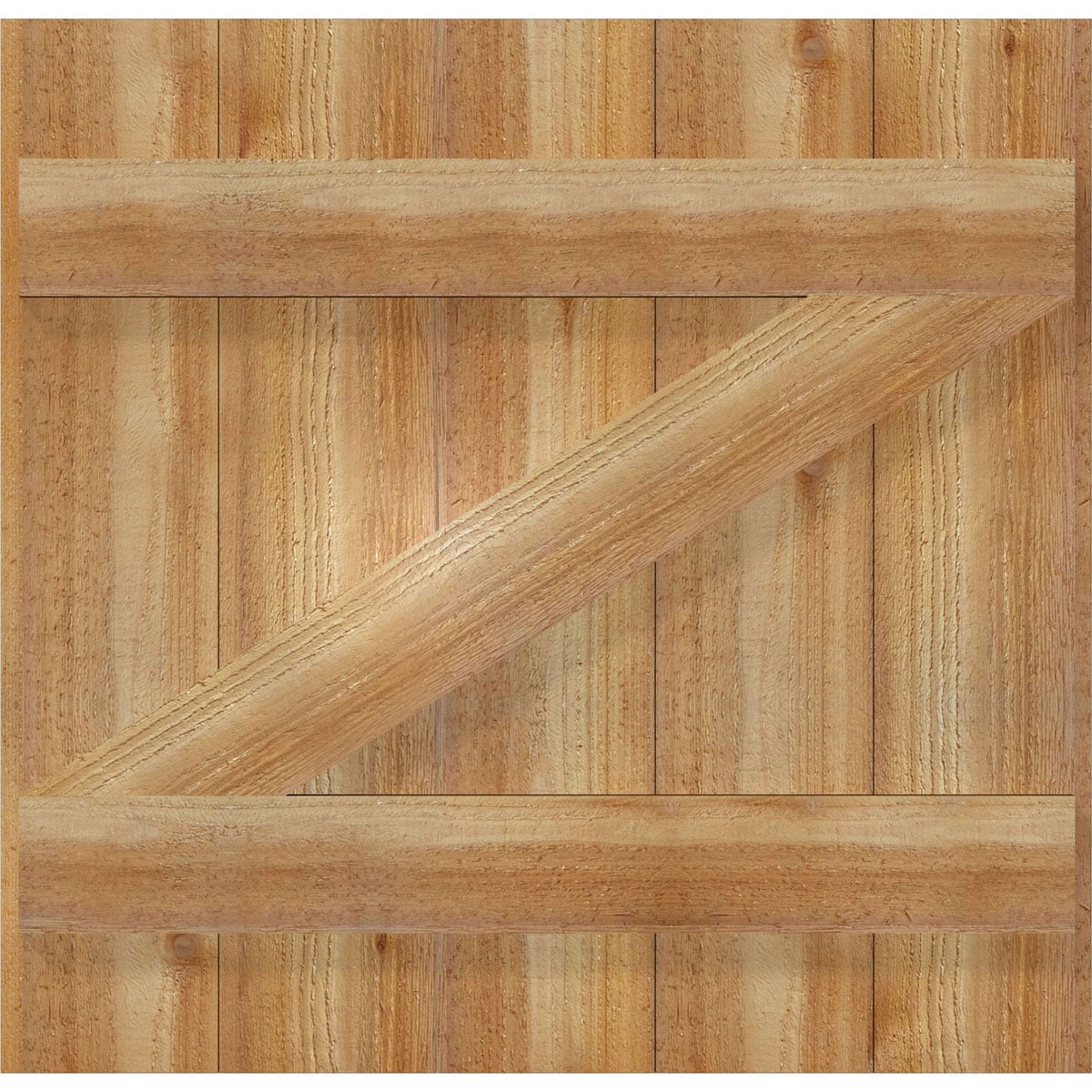 Ekena Millwork RBJ06Z26X026RWR Exterior-Shutters - View #5