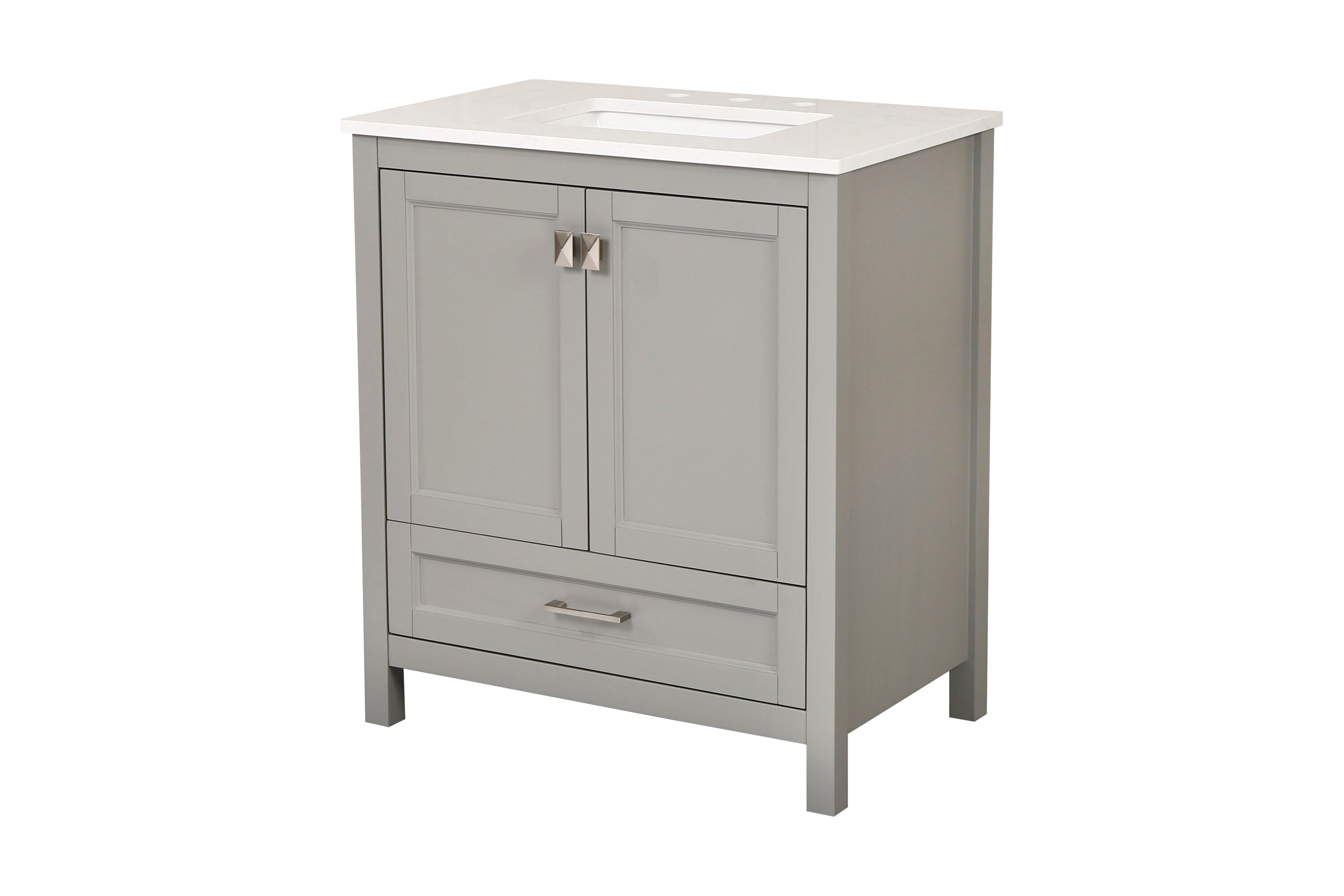 WELLFOR ABH-TGR30 Bath-Vanity-Combo - View #2