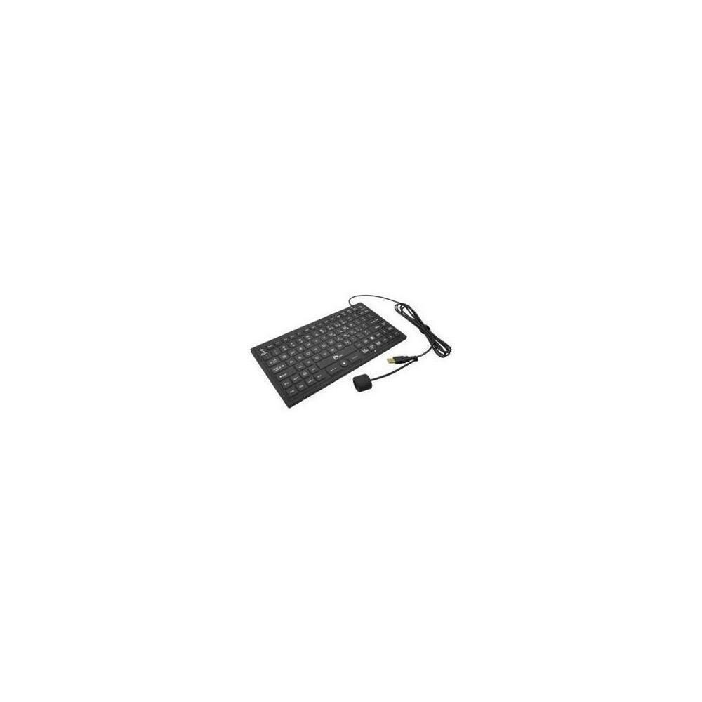 SIIG SYBA7343 Siig JK-US0911-S1 Industrial and Medical Grade Washable Backlit Keyboard with Pointing Device