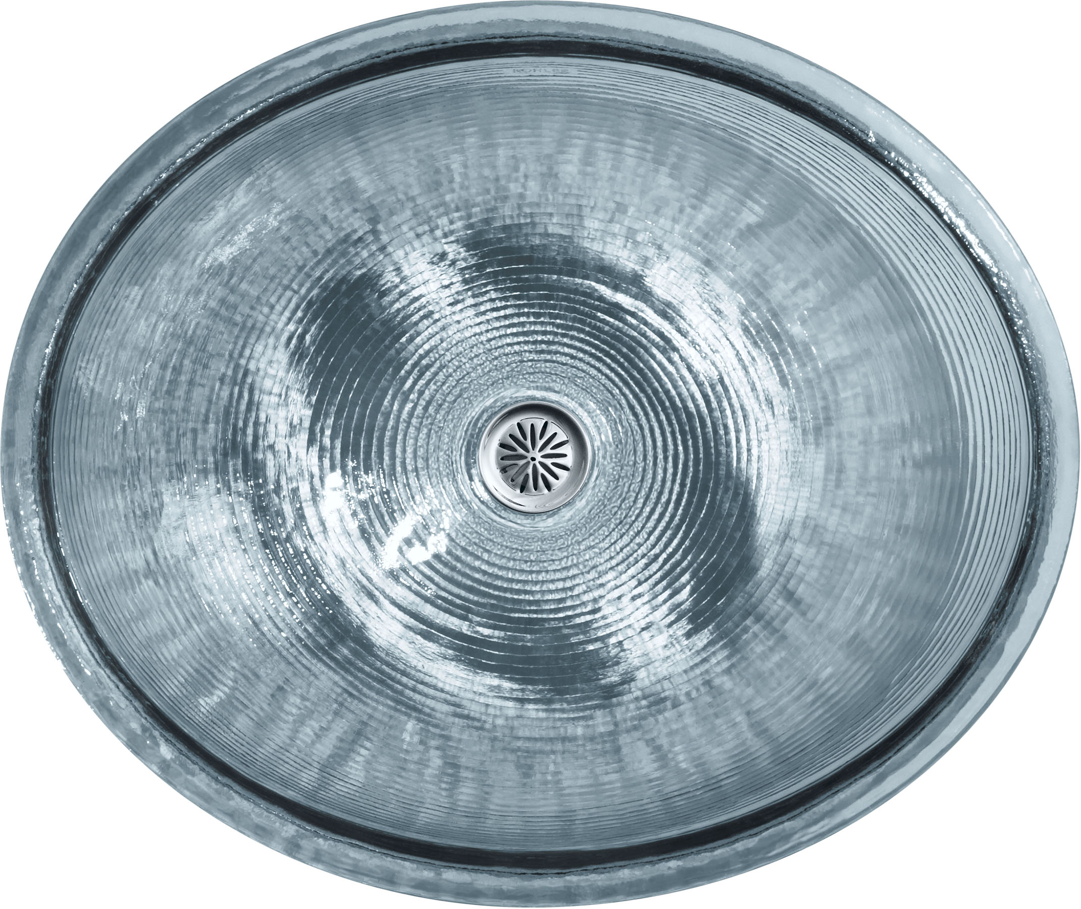 KOHLER 2741-TG1 Artist Editions Whist Glass Undermount Oval Traditional Translucent dusk Bathroom Sink ( 19.0-in x 16.125-in )