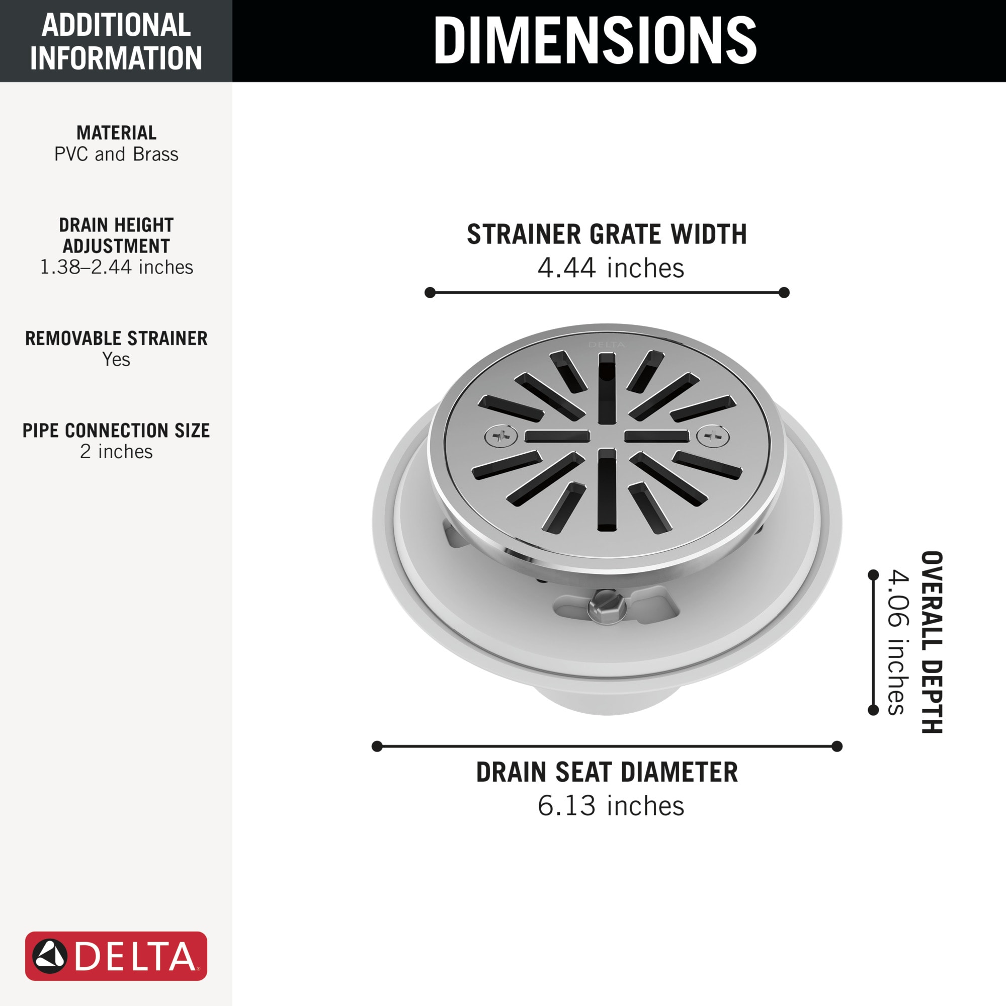 Delta DT061411 Drains-Flanges - View #2