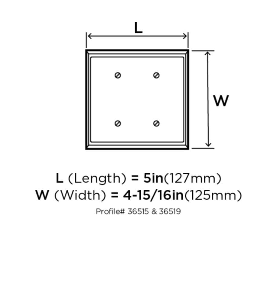 Amerock BP36519BBR Electrical-Wall-Plates - View #2