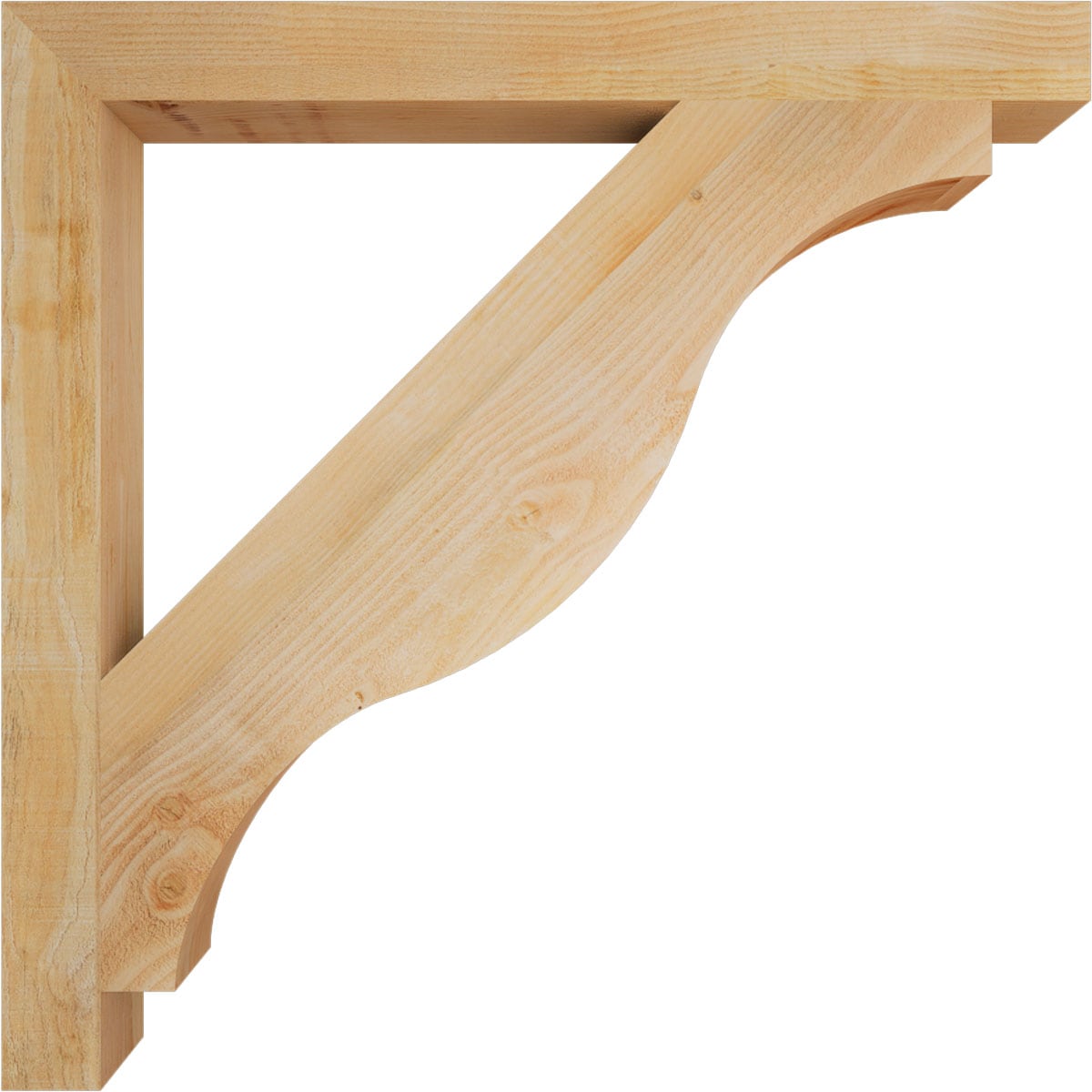 Ekena Millwork BKT04X44X44FST05RDF Exterior-Brackets-Braces - View #3