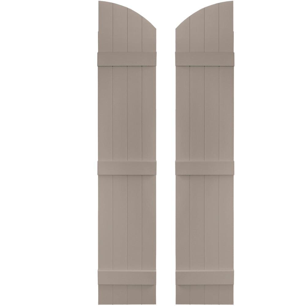 Vantage V5931469008 13.875-in W x 69-in H Clay Board and batten Exterior Shutters ( 1 -Pack )