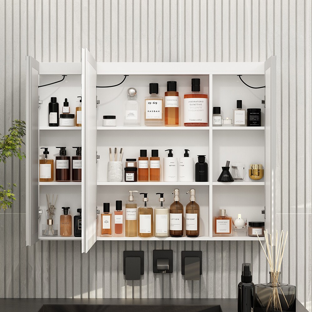 Homsee C-KF390084-01 Bathroom-Wall-Cabinets - View #2