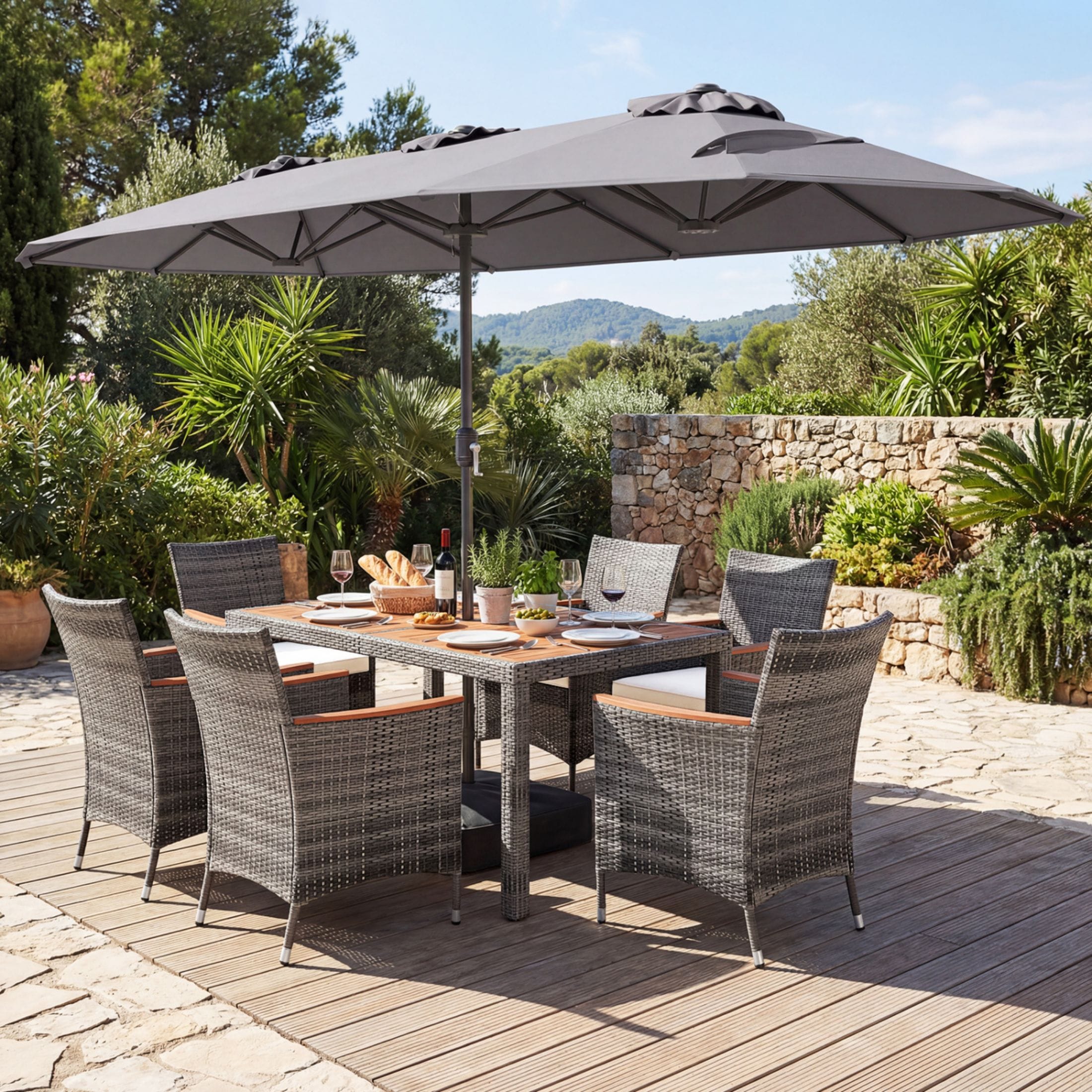 LIVIZA TDZ12263HS71815-X Patio-Dining-Sets - View #3