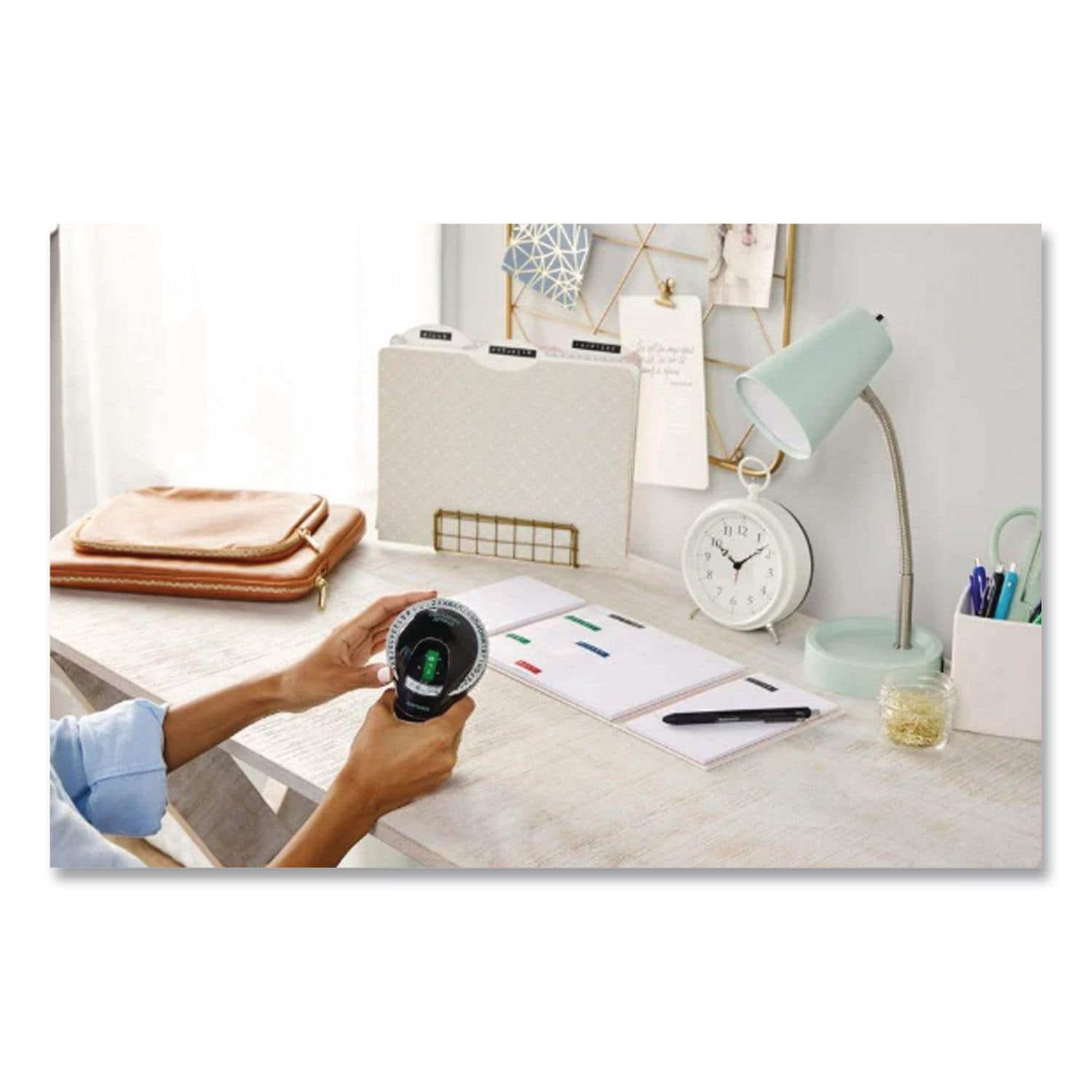 DYMO Self-Adhesive Glossy Labeling Tape For Embossers 0.37 X 12 Ft Roll ...