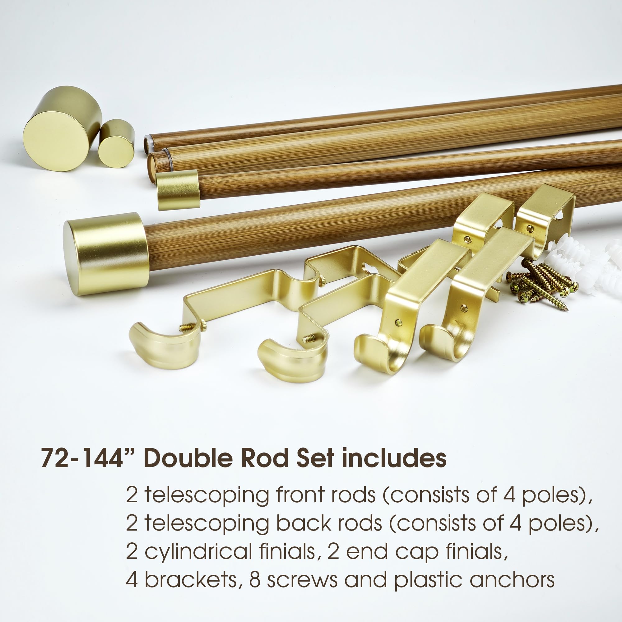 AKSCYZM LAK0819K146 Curtain-Rods - View #5