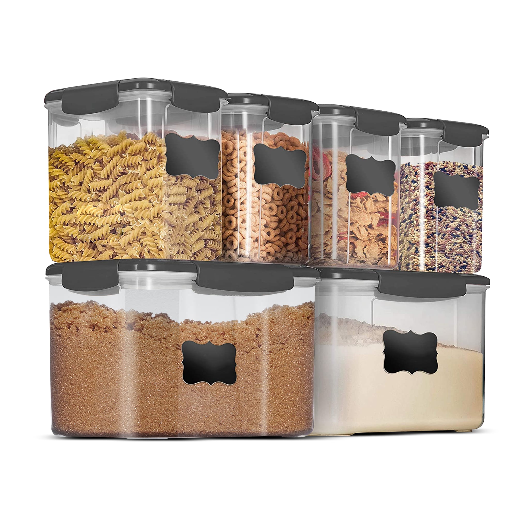 Large Cereal Dispenser Pasta Rice Storage Container Kitchen Box BPA Free 