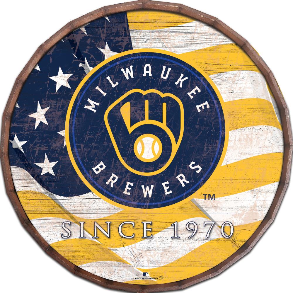 Milwaukee Brewers Flag 17x26 – Fan Creations GA