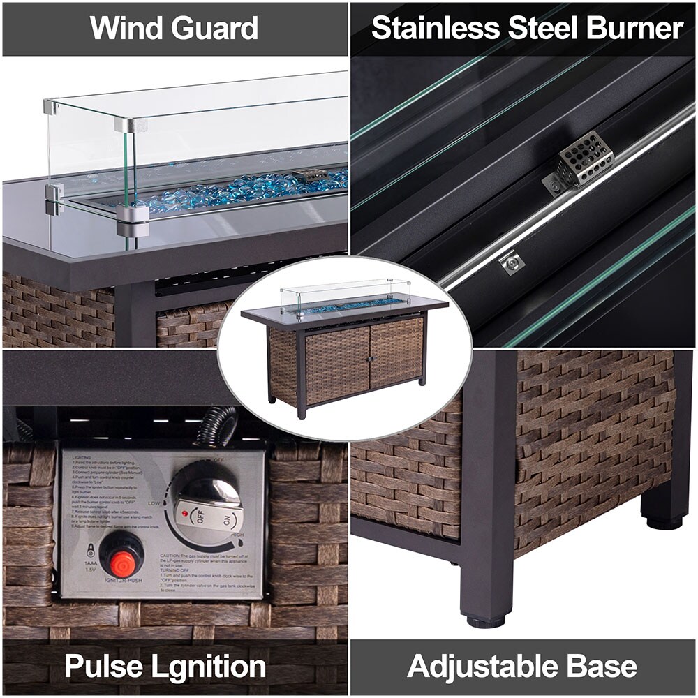 Runesay HB02ODHT-05 Outdoor-Gas-Firepits - View #5