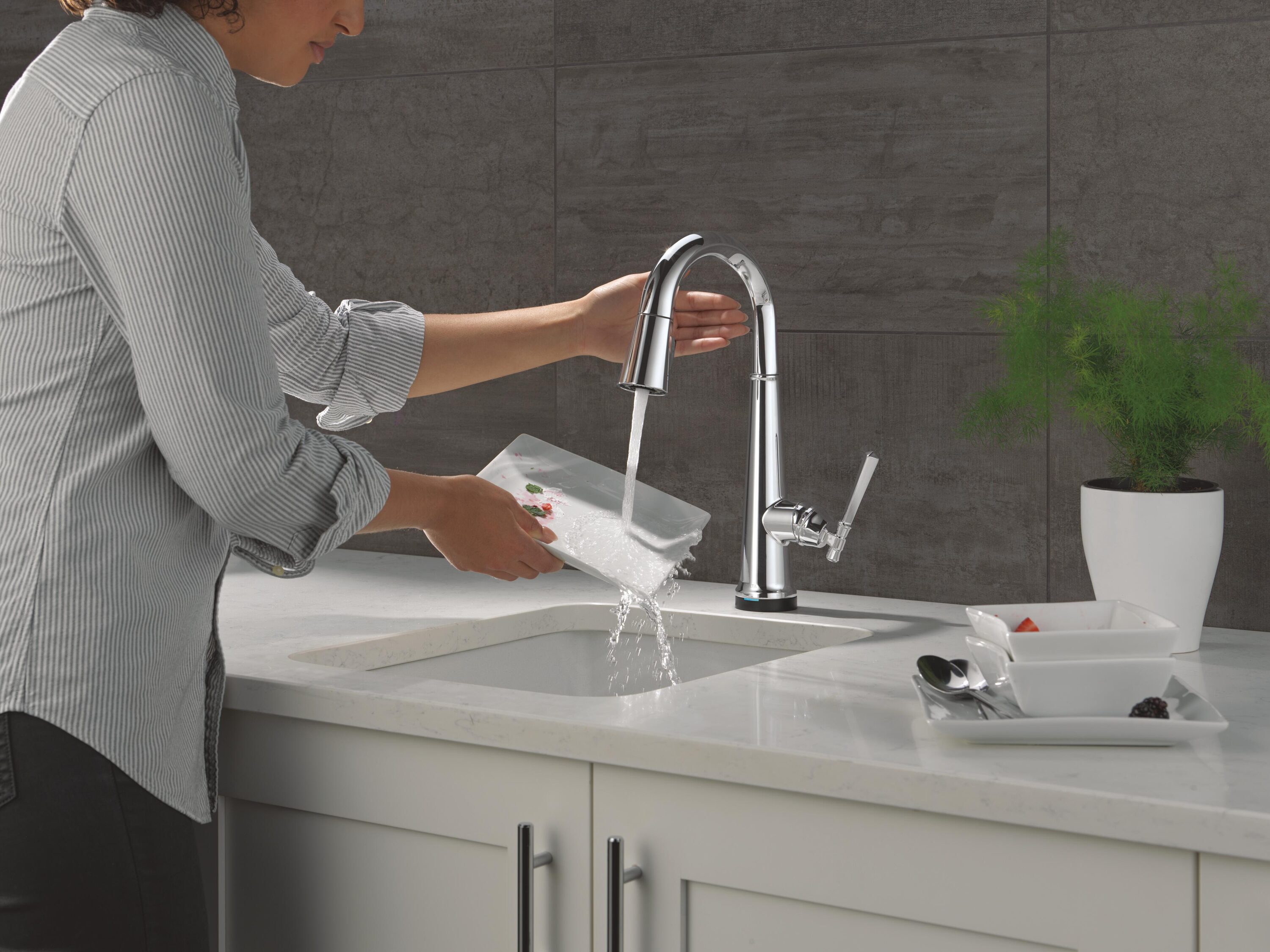 Delta 9982TL-PR-DST Kitchen-Faucets - View #10