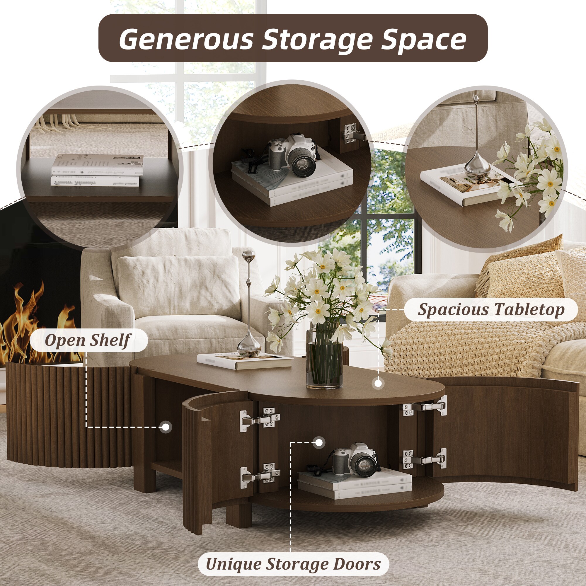 Qualler QDU69880D Coffee-Tables - View #6
