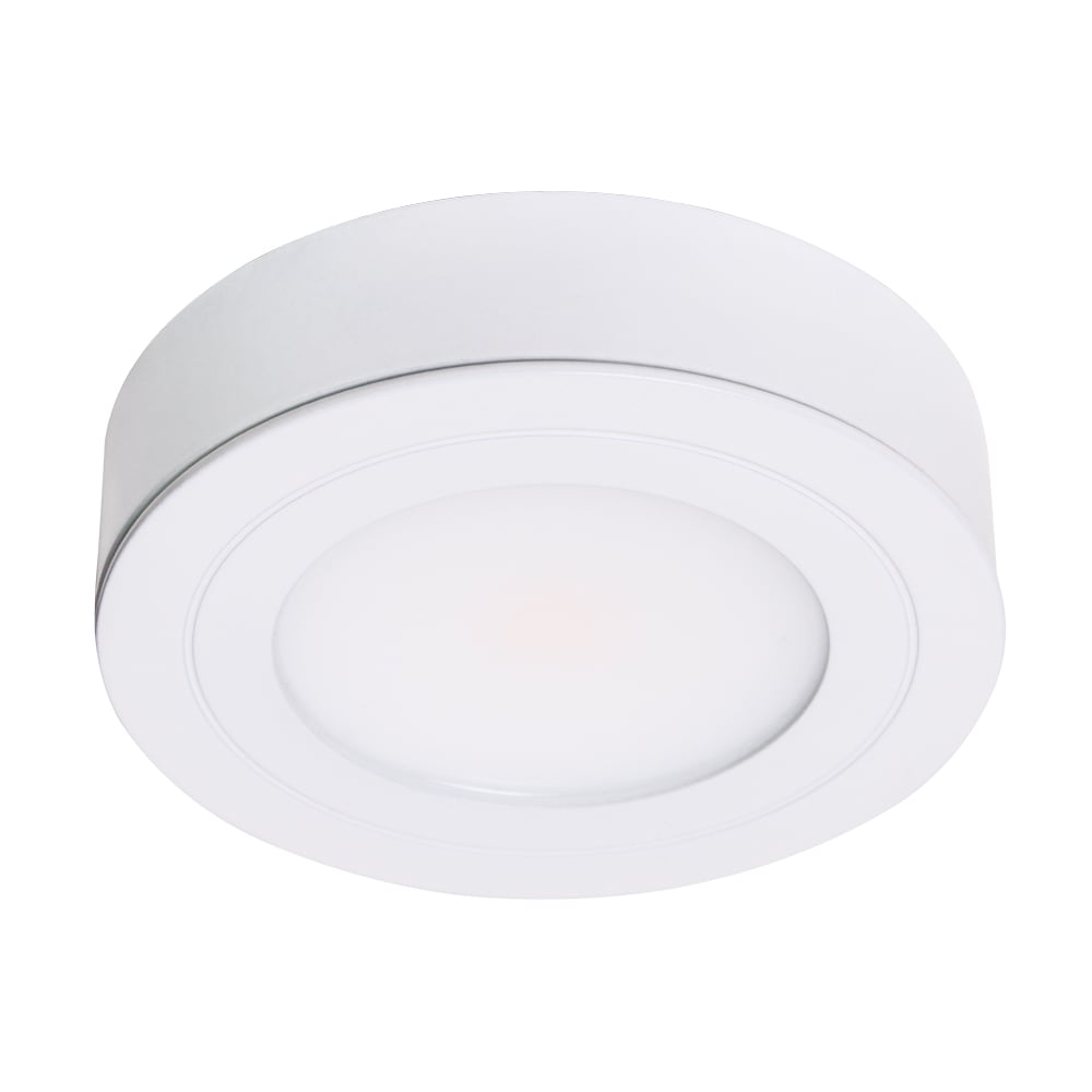 Armacost Lighting 222317 Recessed LED Puck Light Brushed Steel 