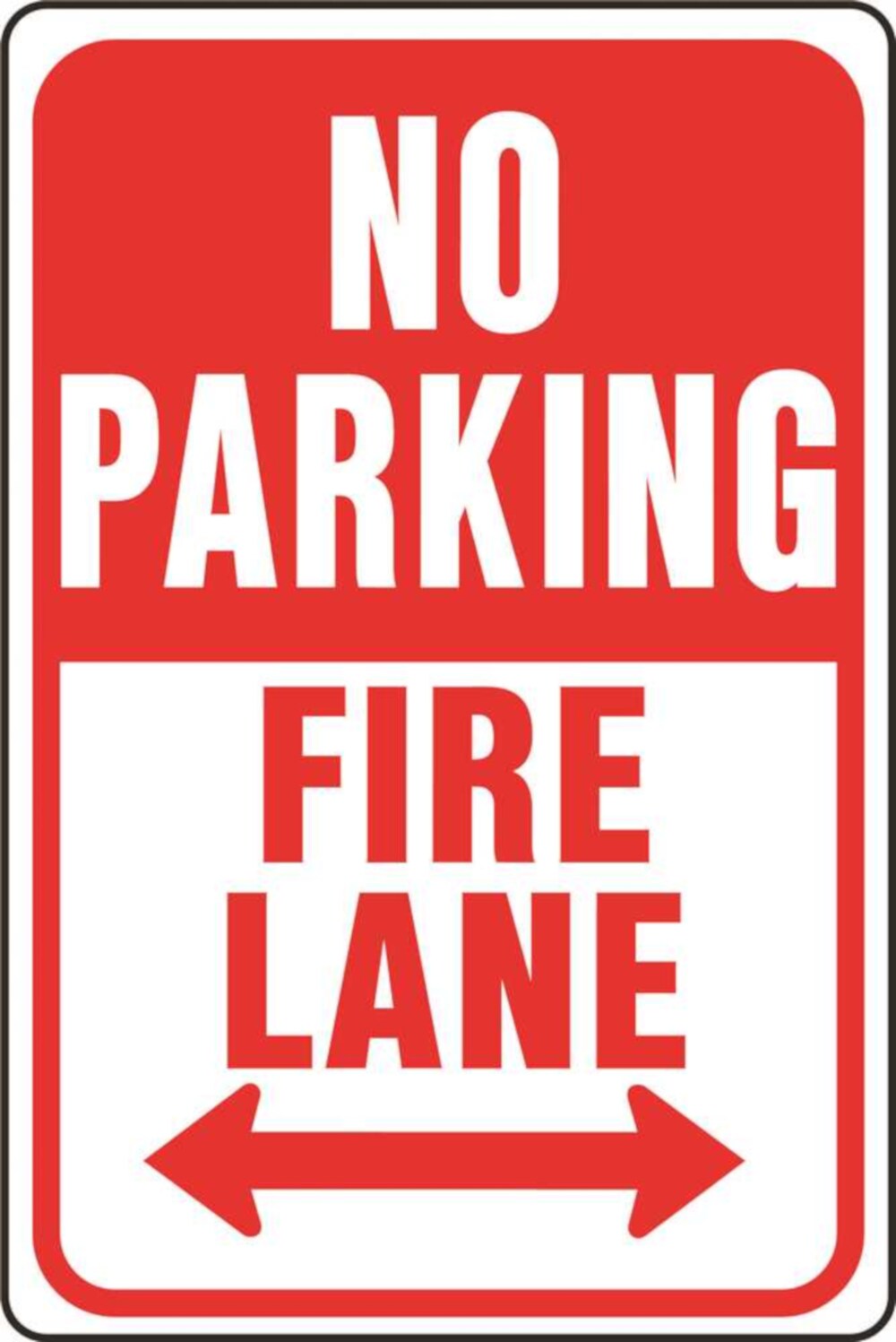 Hy-Ko Products 18-in x 12-in Aluminum Parking Lot/Driving Sign in the ...