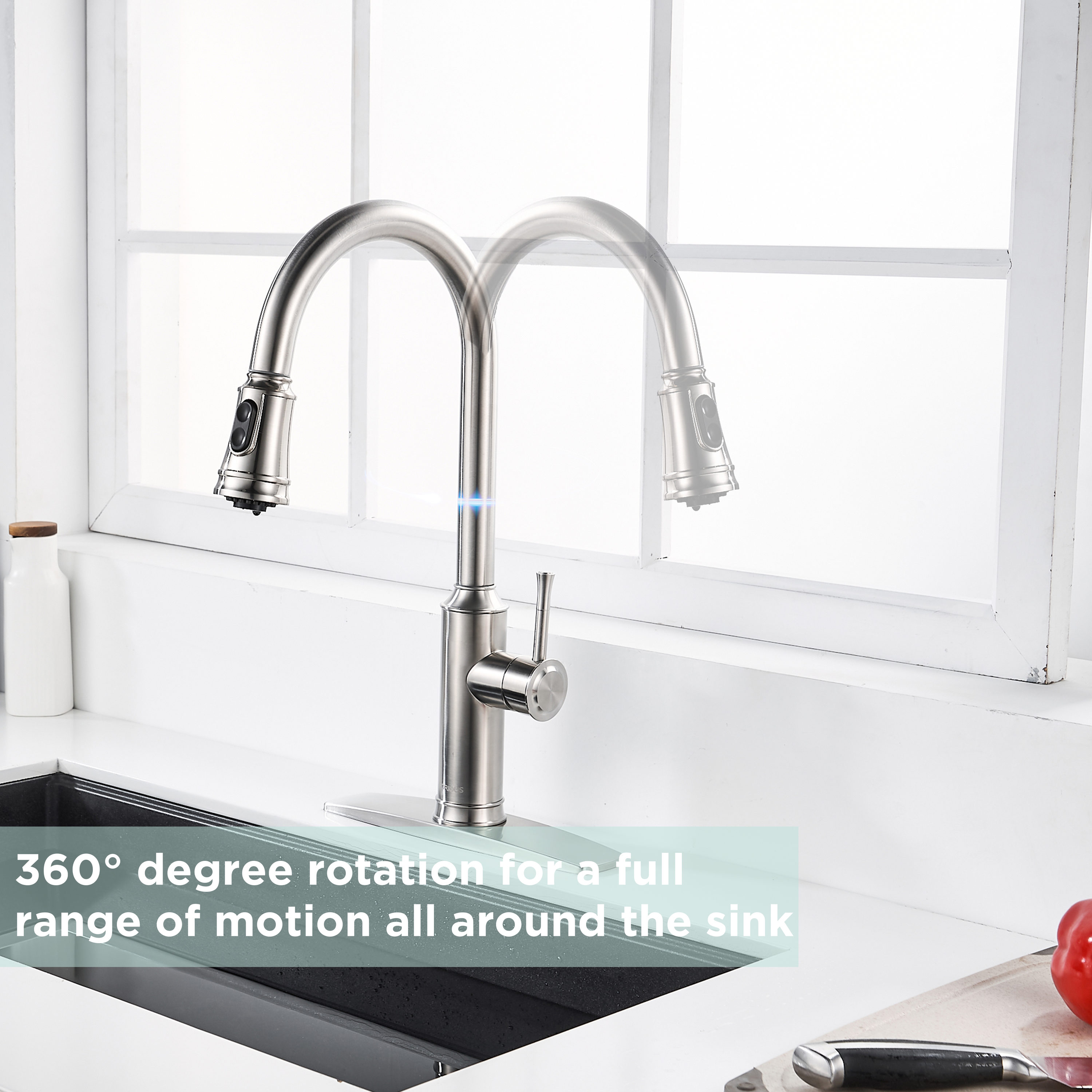 FORIOUS LL0026BN Kitchen-Faucets - View #7