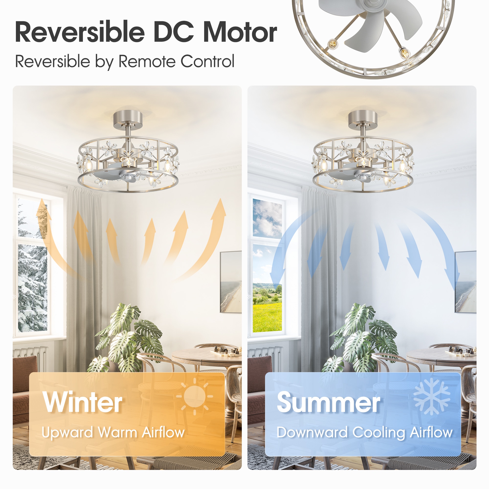 Breezary 40005-SN Ceiling-Fans - View #7