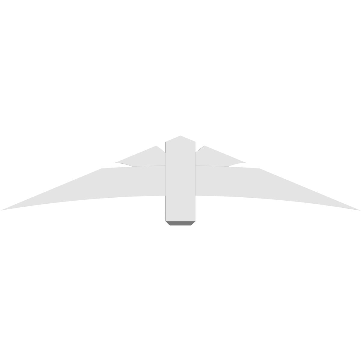 Ekena Millwork GBP072X15X0206DAV00 Exterior-Brackets-Braces - View #4