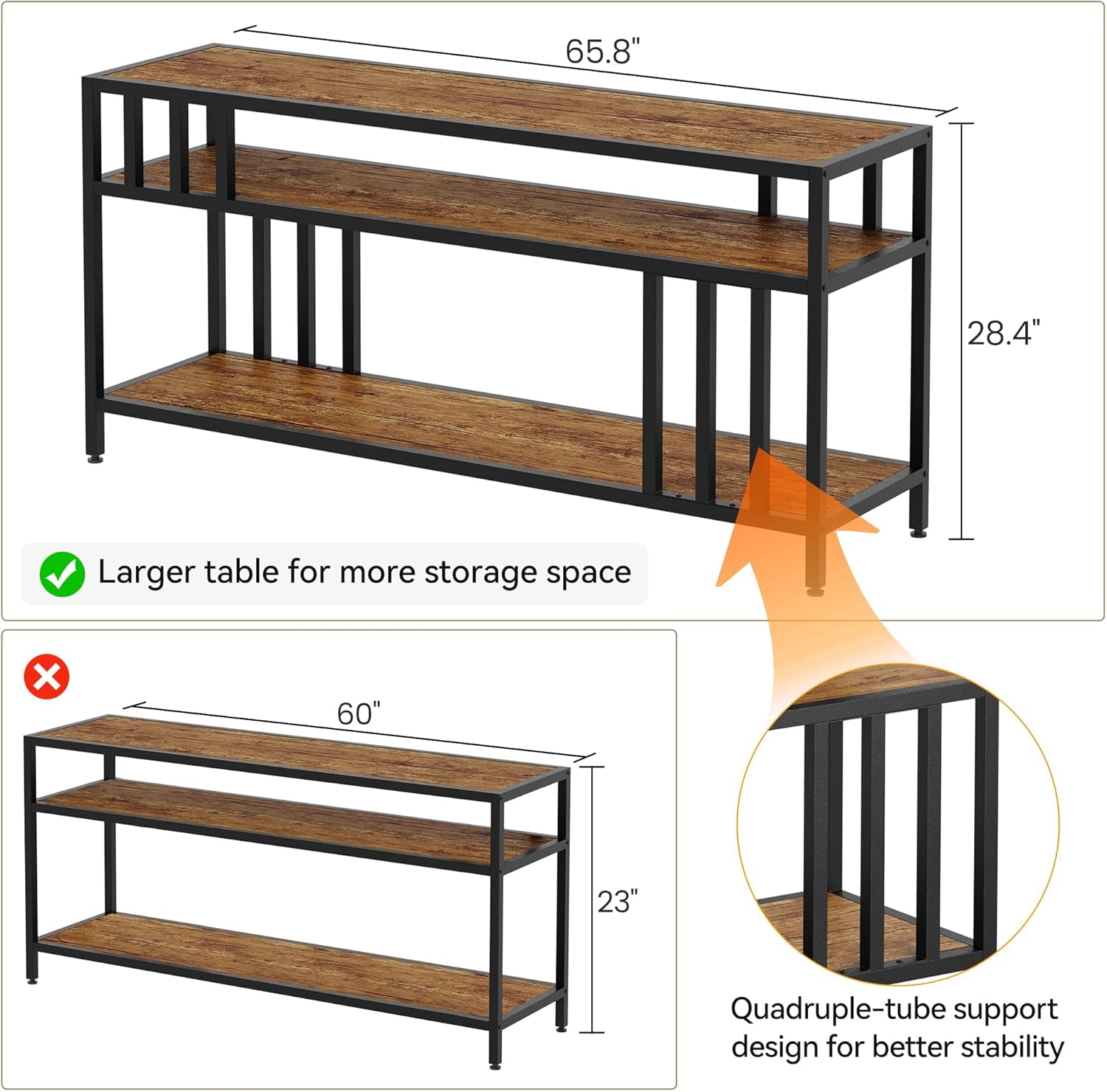 WhizMax IWAN-PHO-159RB04O Tv-Stands - View #4
