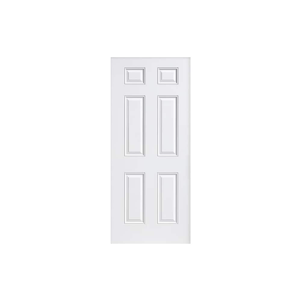 RELIABILT 36-in x 80-in x Steel No glass Universal reversible Primed Slab Front Door Insulating core #10125279