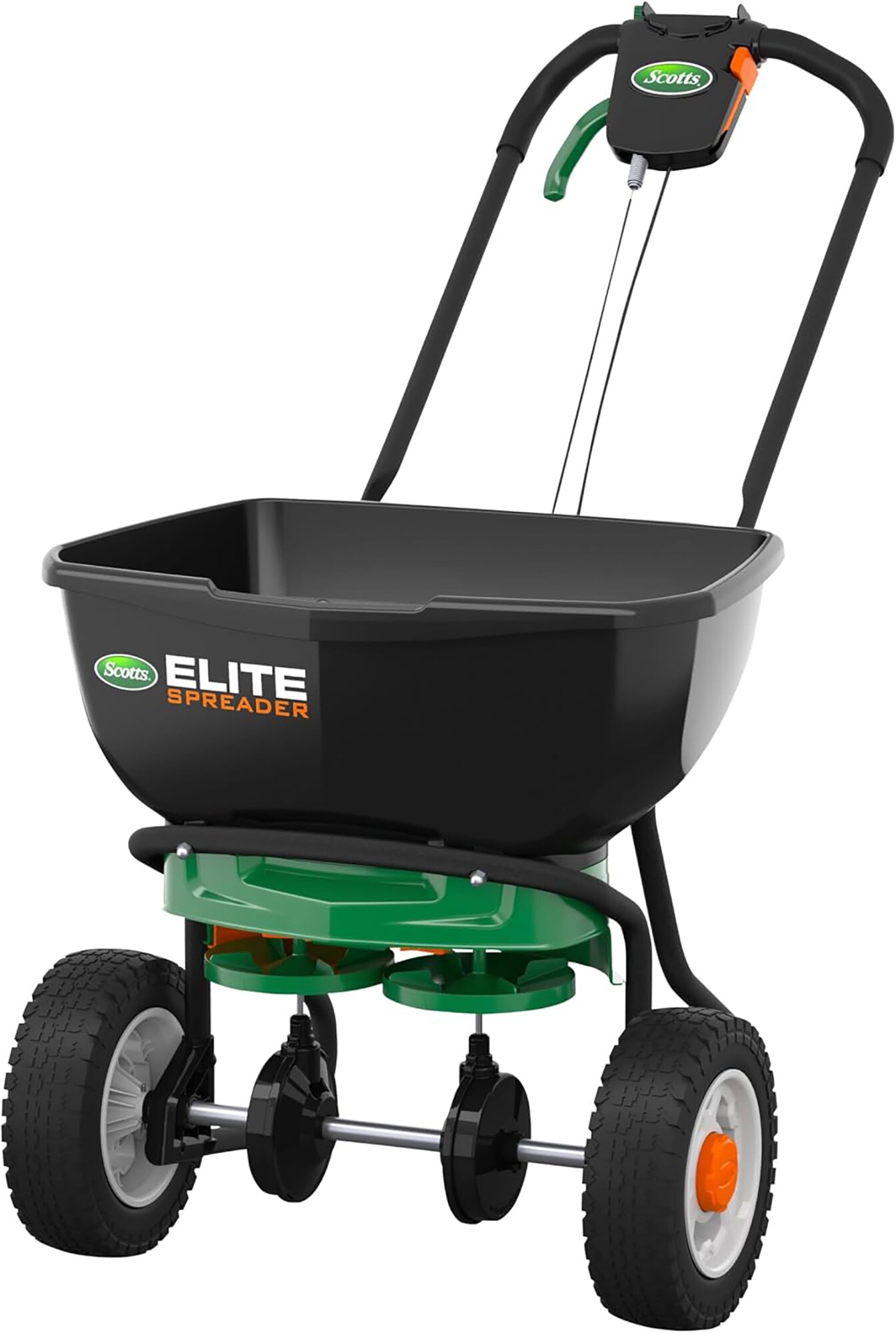 MIDHAM GT1606 55-lb Residential Series Broadcast Compatible with Fertilizer, Seed Spreader