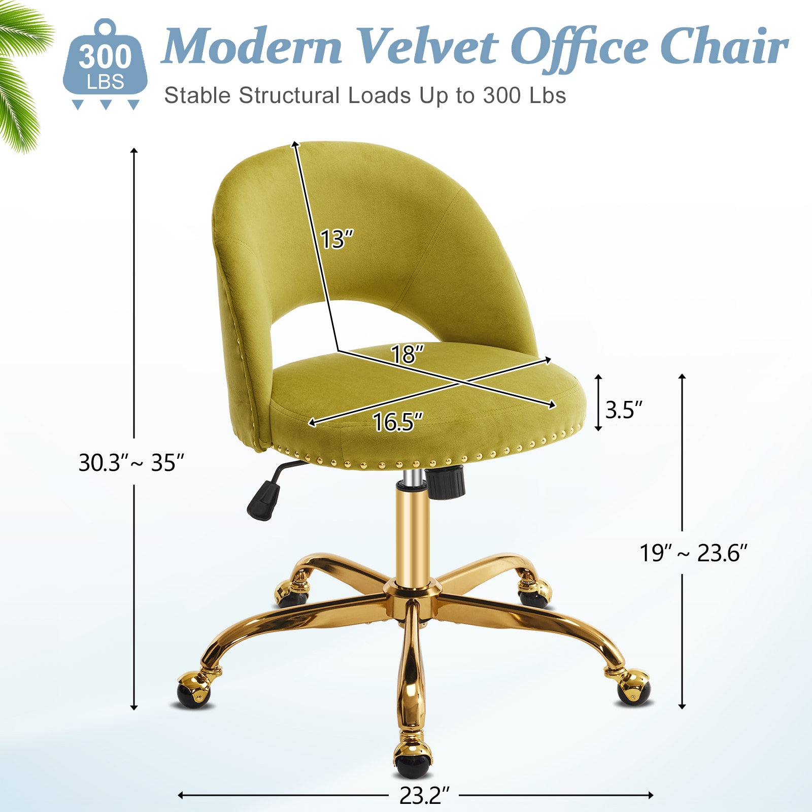 Winado LO1G98000037 Office-Chairs - View #3