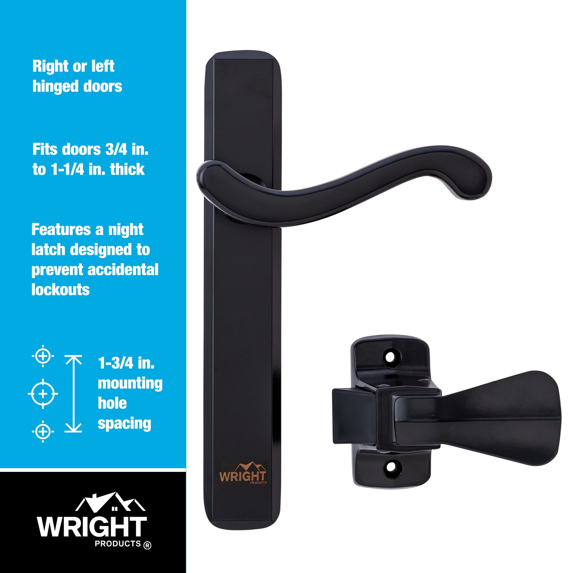 WRIGHT PRODUCTS VBA213BL Screen-Storm-Door-Handles - View #11