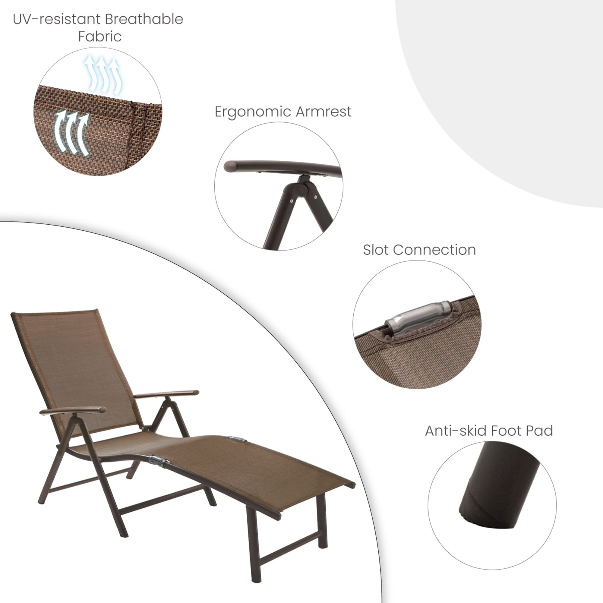 Pellebant PB-LG001BRN-1 Patio-Chairs - View #6