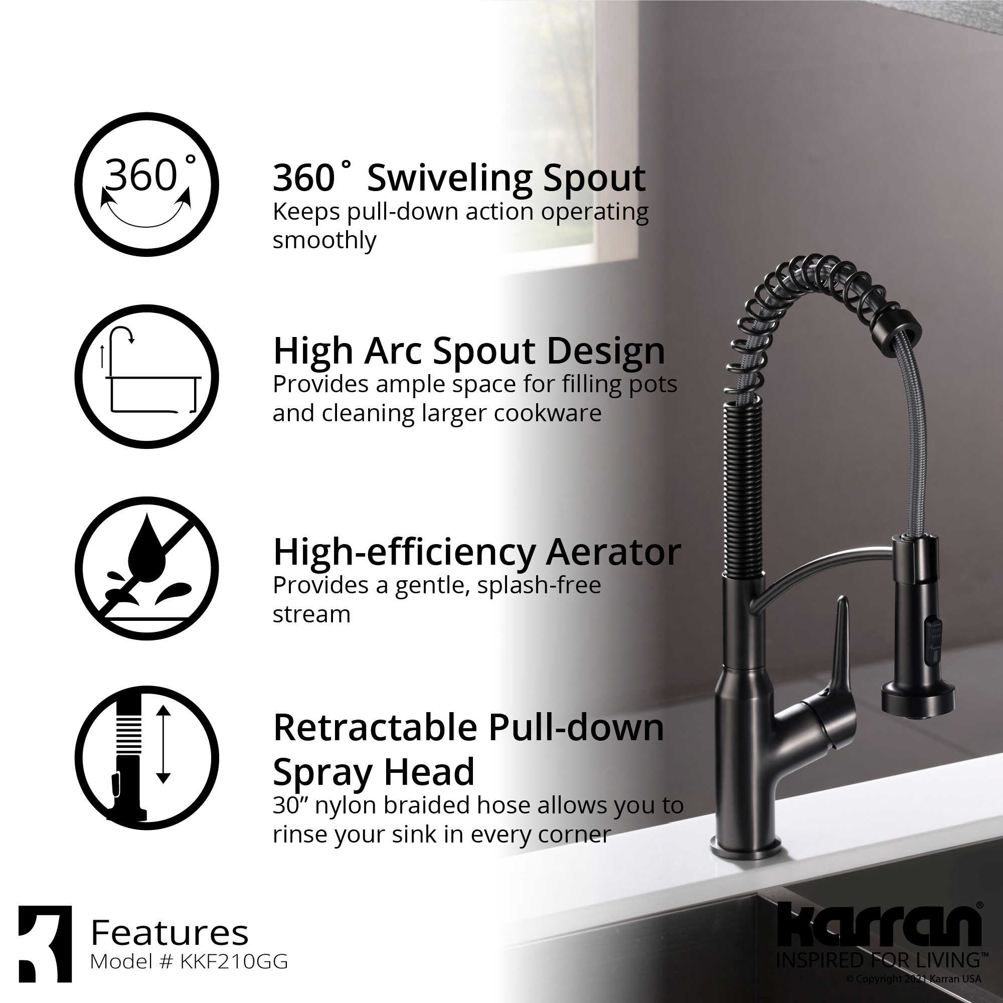 Karran KKF210GG Kitchen-Faucets - View #5