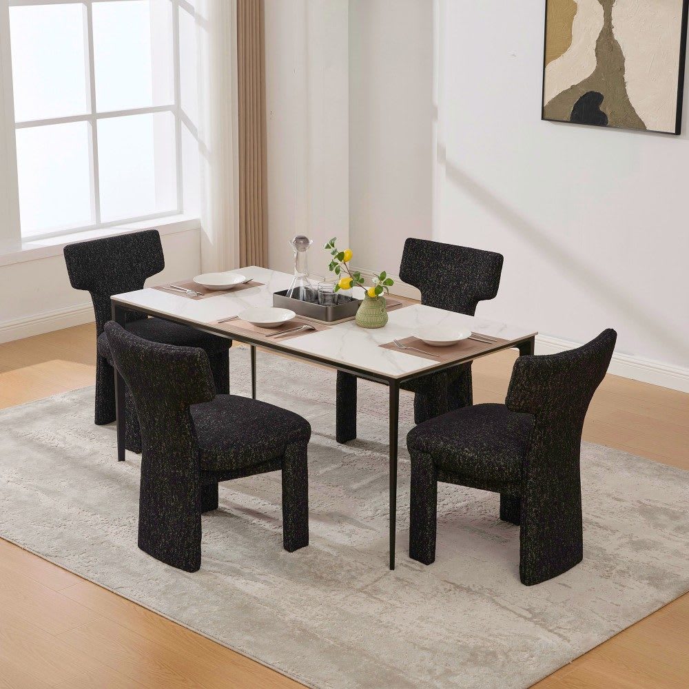 Coolbibila KIAN-DINING-BLACK Dining-Chairs - View #5