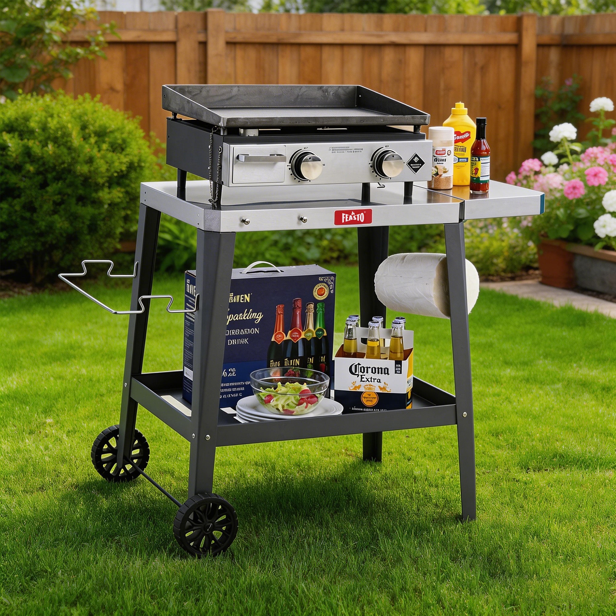 Feasto B2BTC2033 Grill-Carts-Grill-Stands - View #4