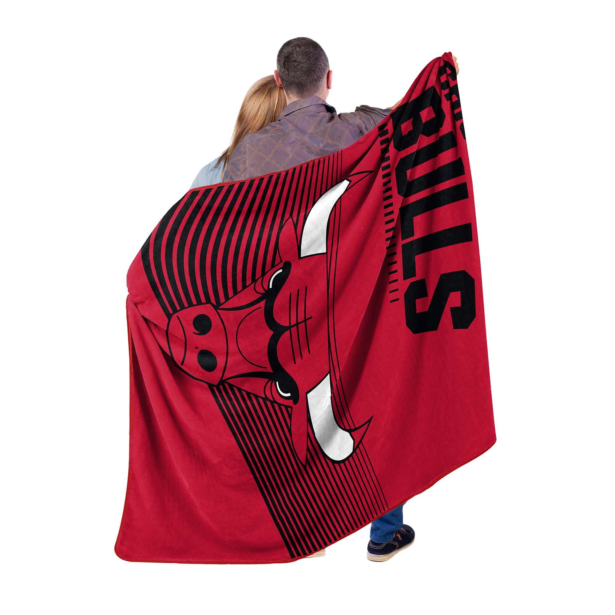 Sweet Home Collection LOW-NBA-80B-BULLS Blankets-And-Throws - View #2