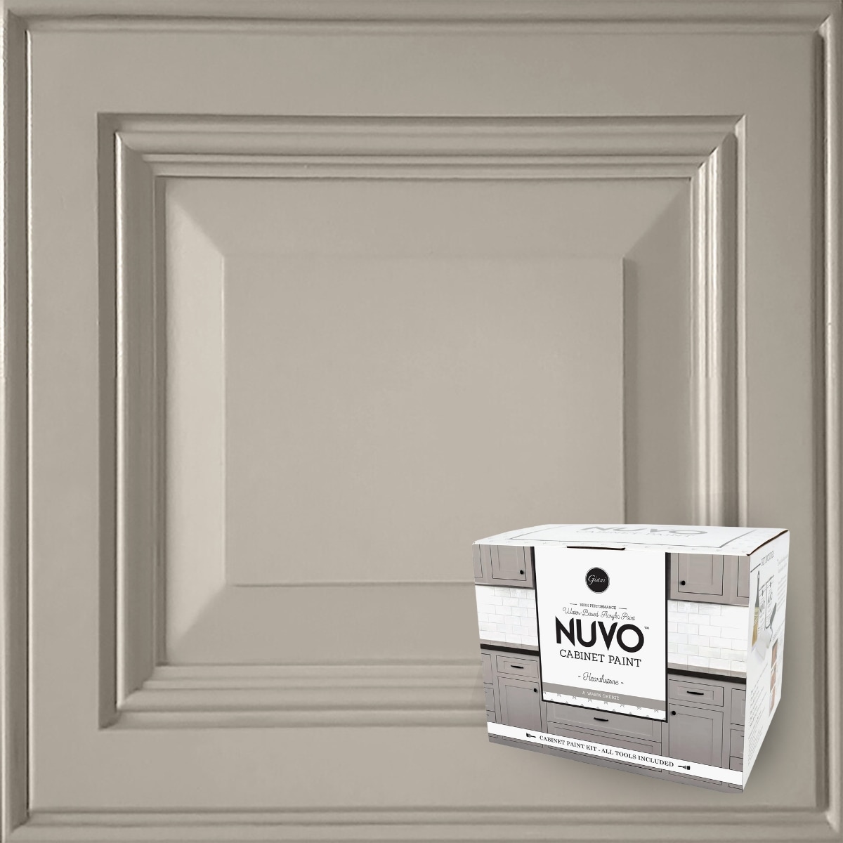 Giani FG-NU STONE KIT Nuvo Cabinet Cabinet Satin Hearthstone ( Kit )