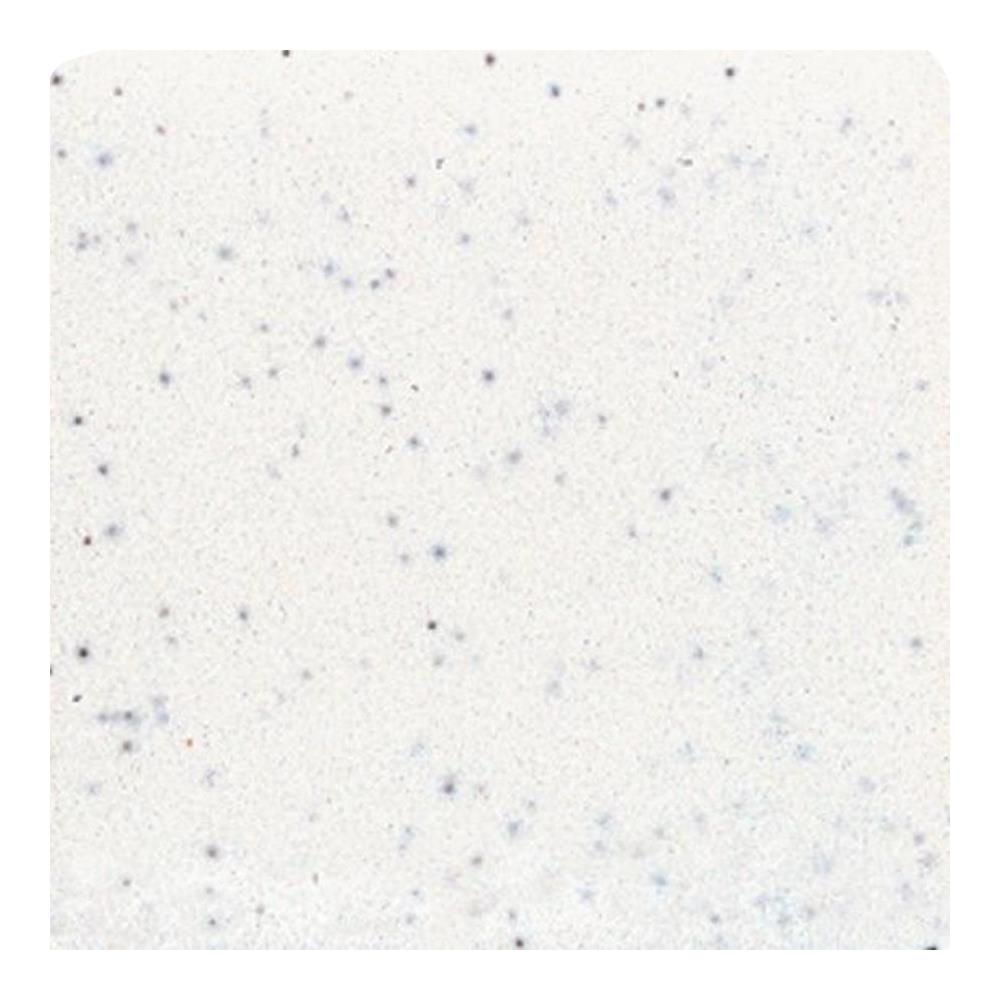 American Olean Bright Salt and Pepper Gloss Ceramic Bullnose Tile (6-in x 6-in)