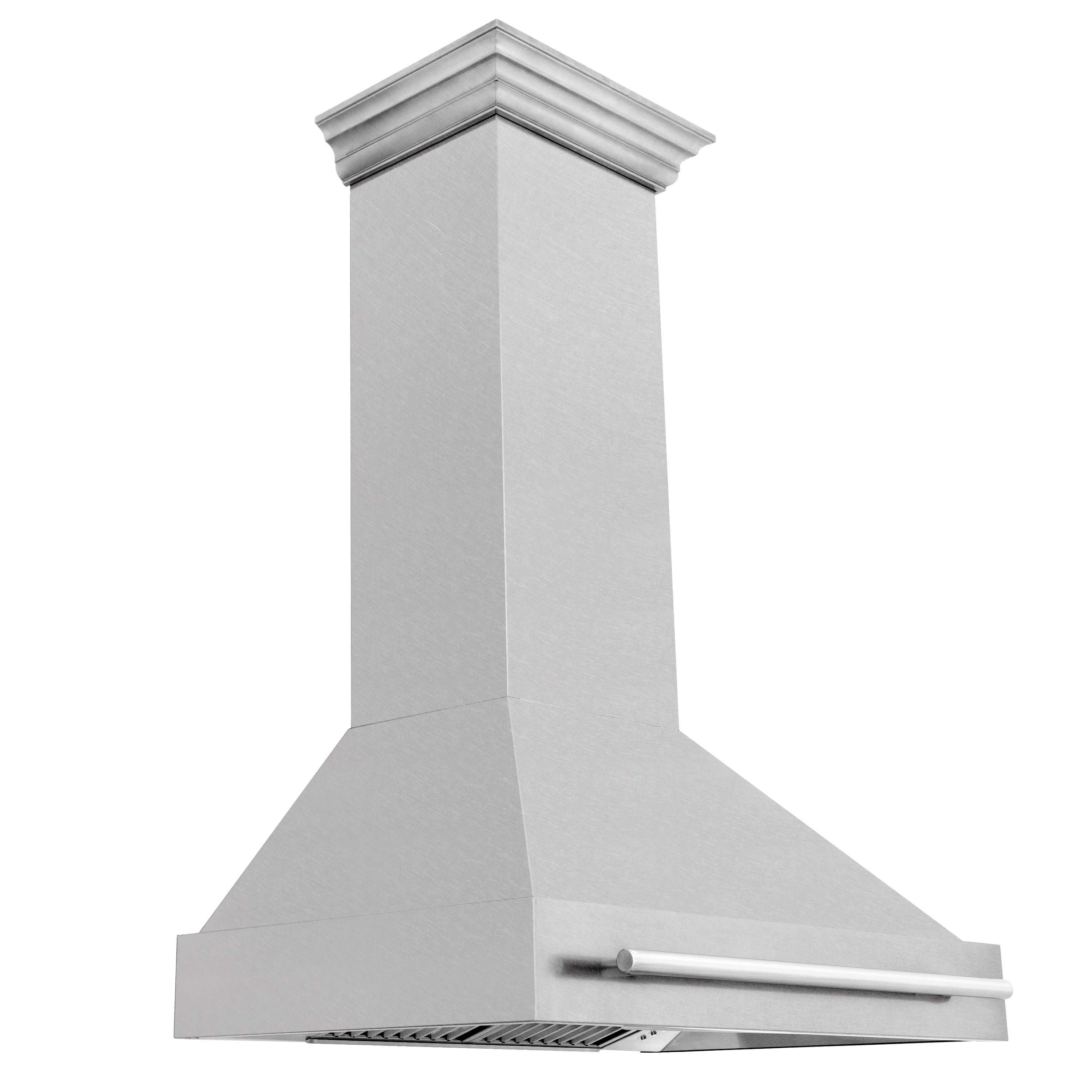 ZLINE KITCHEN & BATH 8654SNX-36 36 inch Ducted 700-CFM Recirculating Satin Stainless Steel Wall-Mounted Range Hood